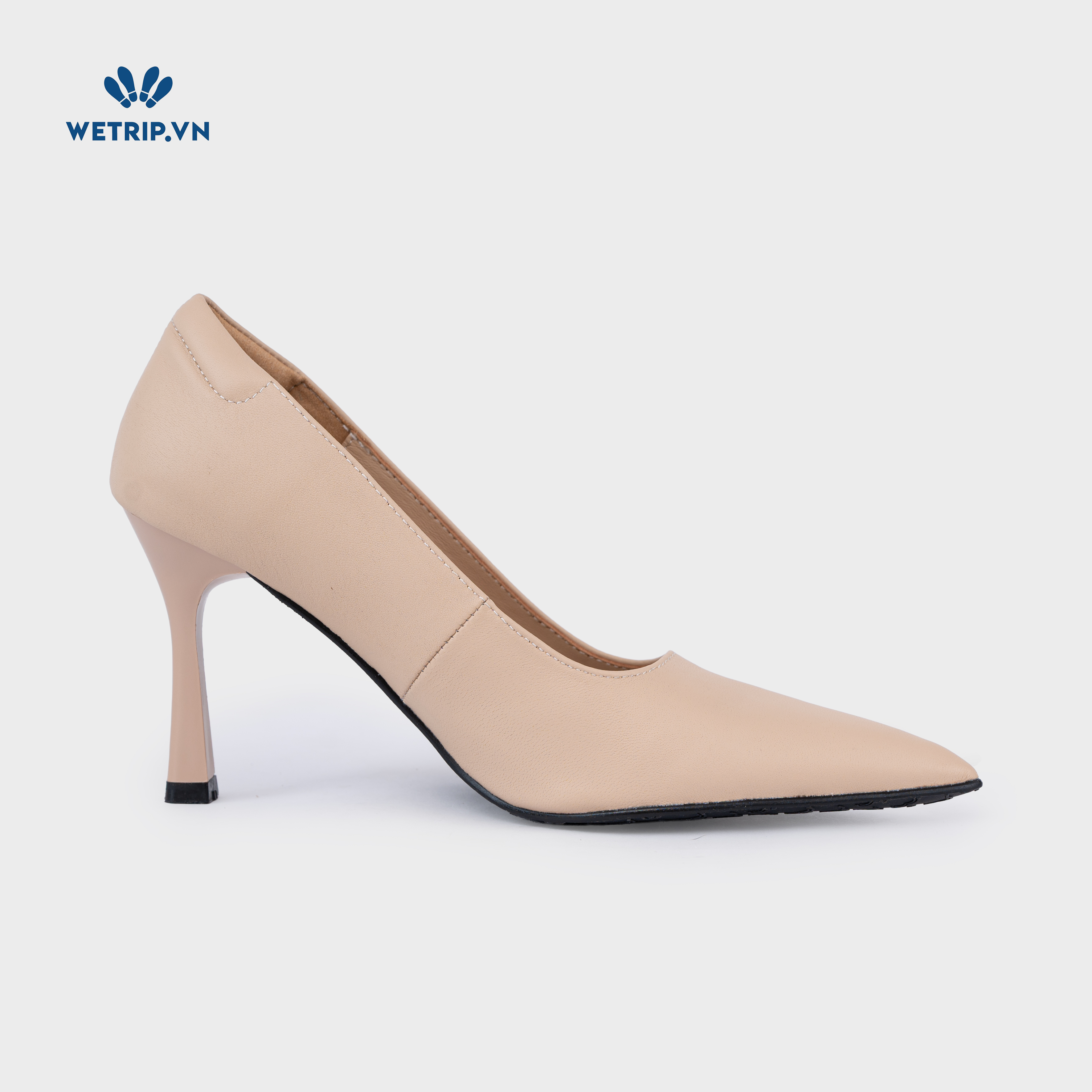 Giày Cao Gót KUMOO Mika (Màu be) 9cm Mã GCG-KUMO-027-D