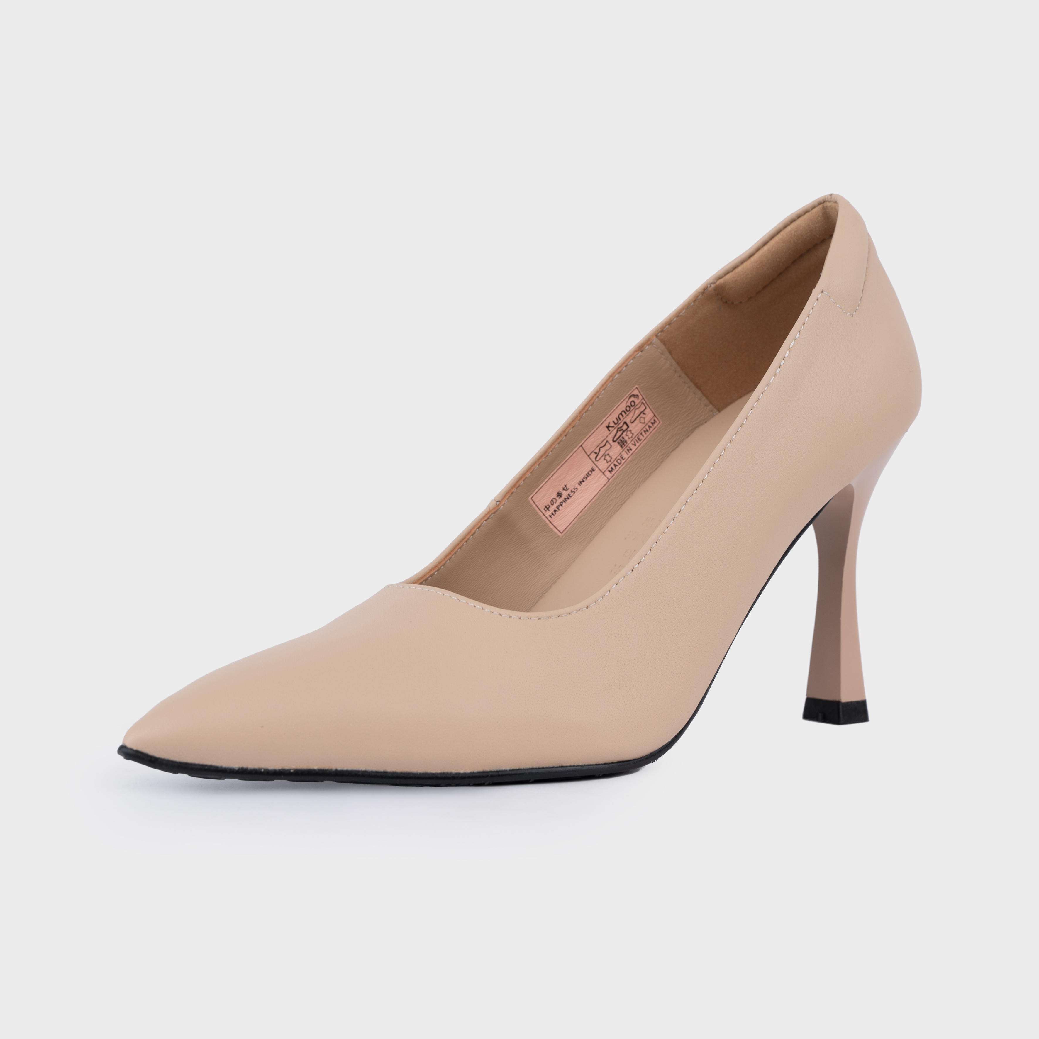 Giày Cao Gót KUMOO Mika (Màu be) 9cm Mã GCG-KUMO-027-D