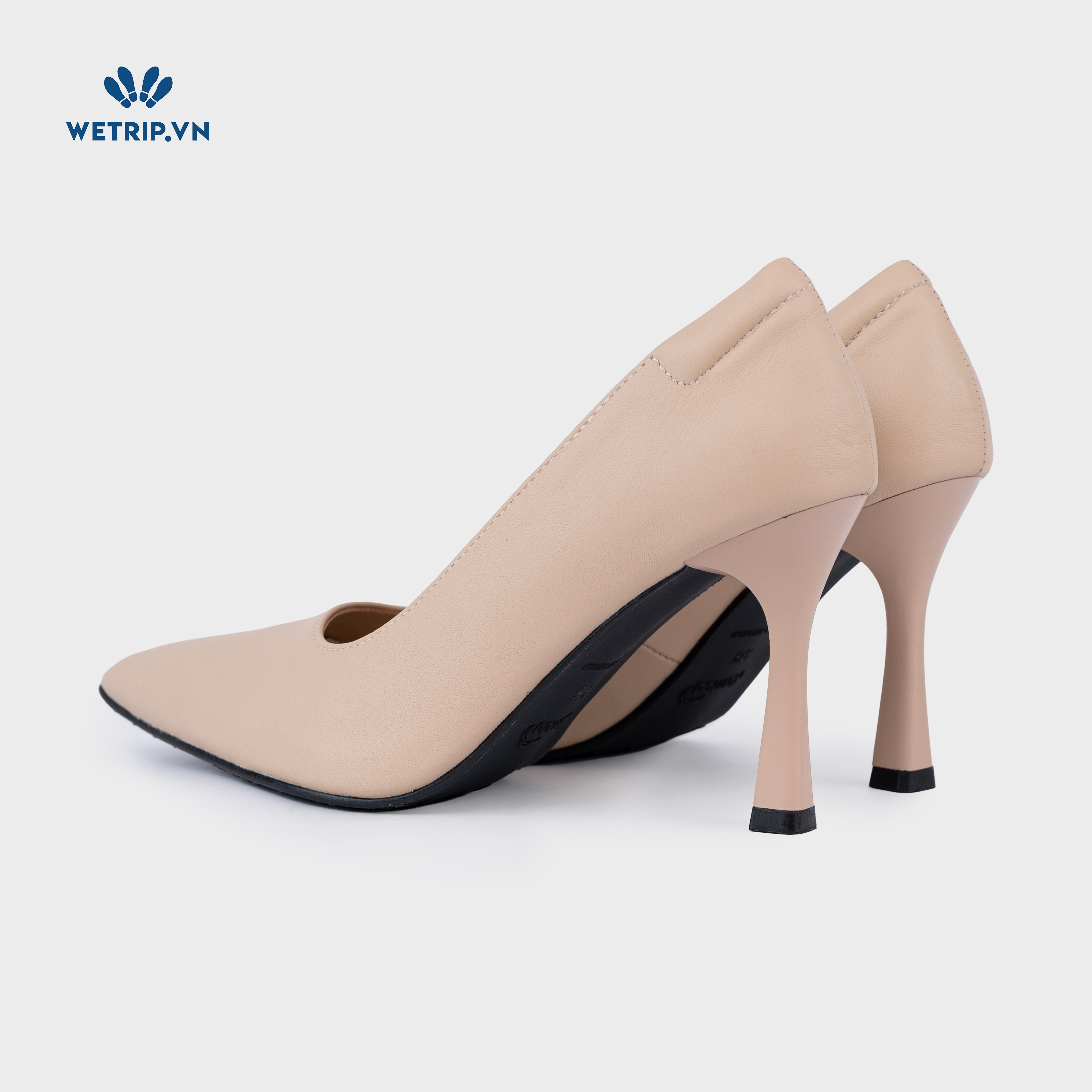 Giày Cao Gót KUMOO Mika (Màu be) 9cm Mã GCG-KUMO-027-D