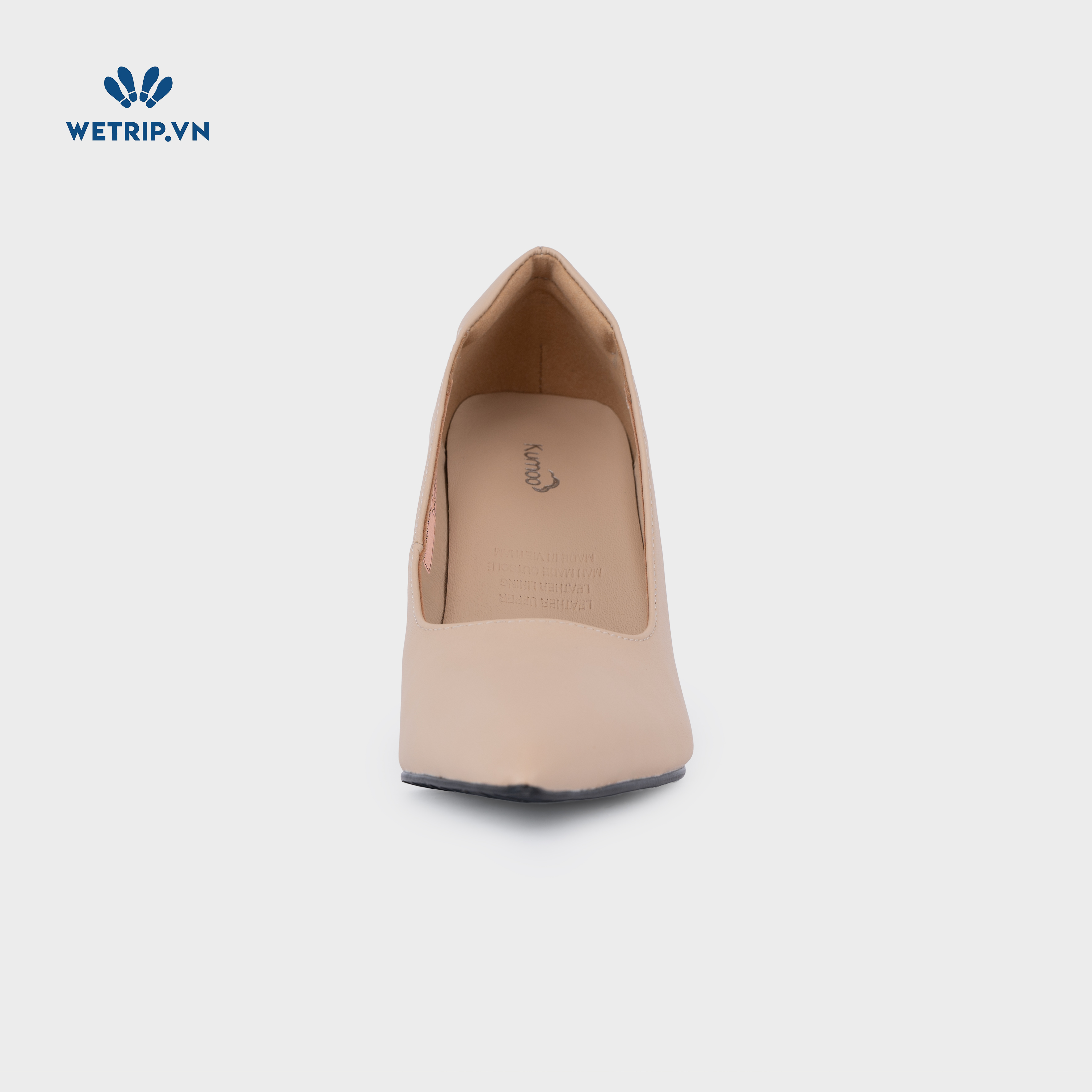 Giày Cao Gót KUMOO Mika (Màu be) 9cm Mã GCG-KUMO-027-D