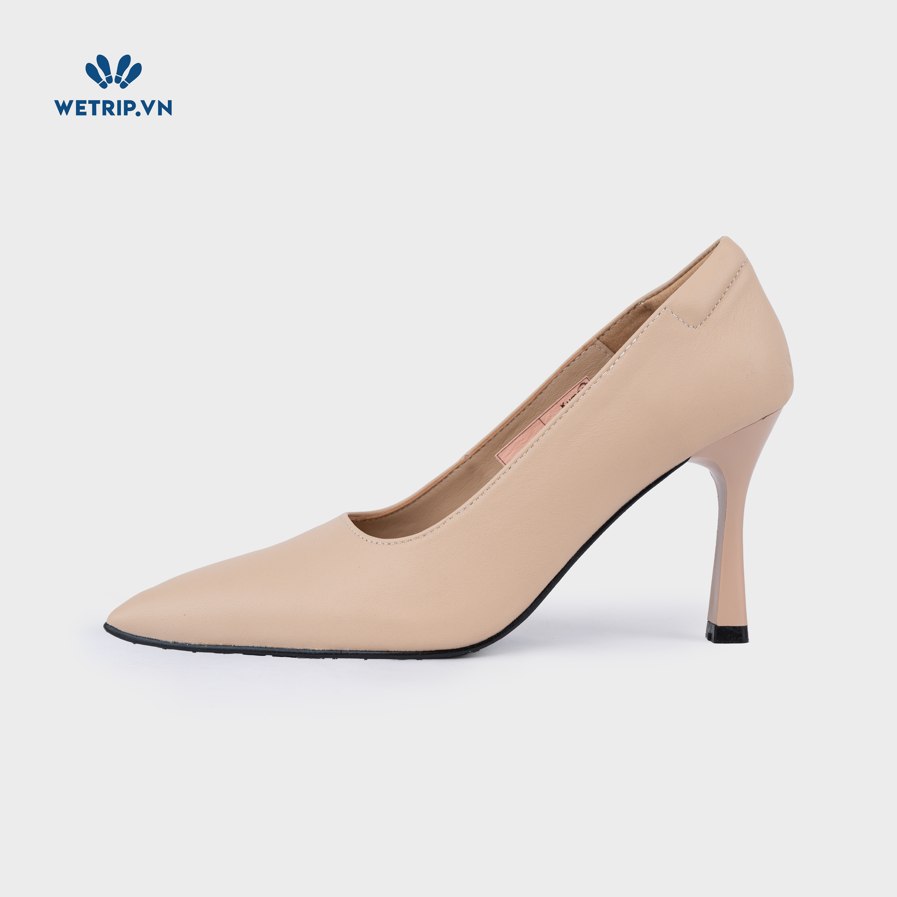 Giày Cao Gót KUMOO Mika (Màu be) 9cm Mã GCG-KUMO-027-D
