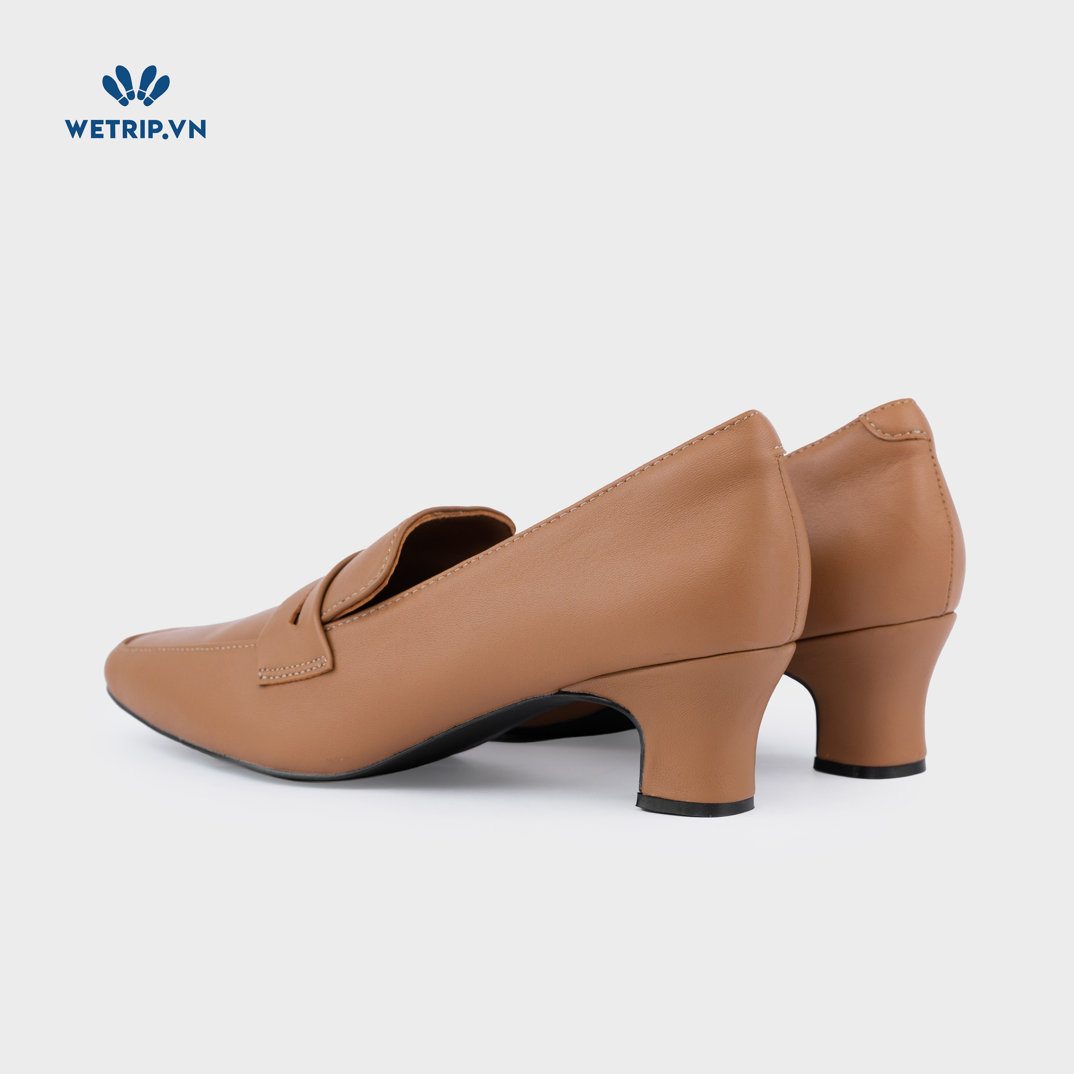 Giày Cao Gót KUMOO SENA HEELS (Nâu) Mã GCG-KUMO-024-B
