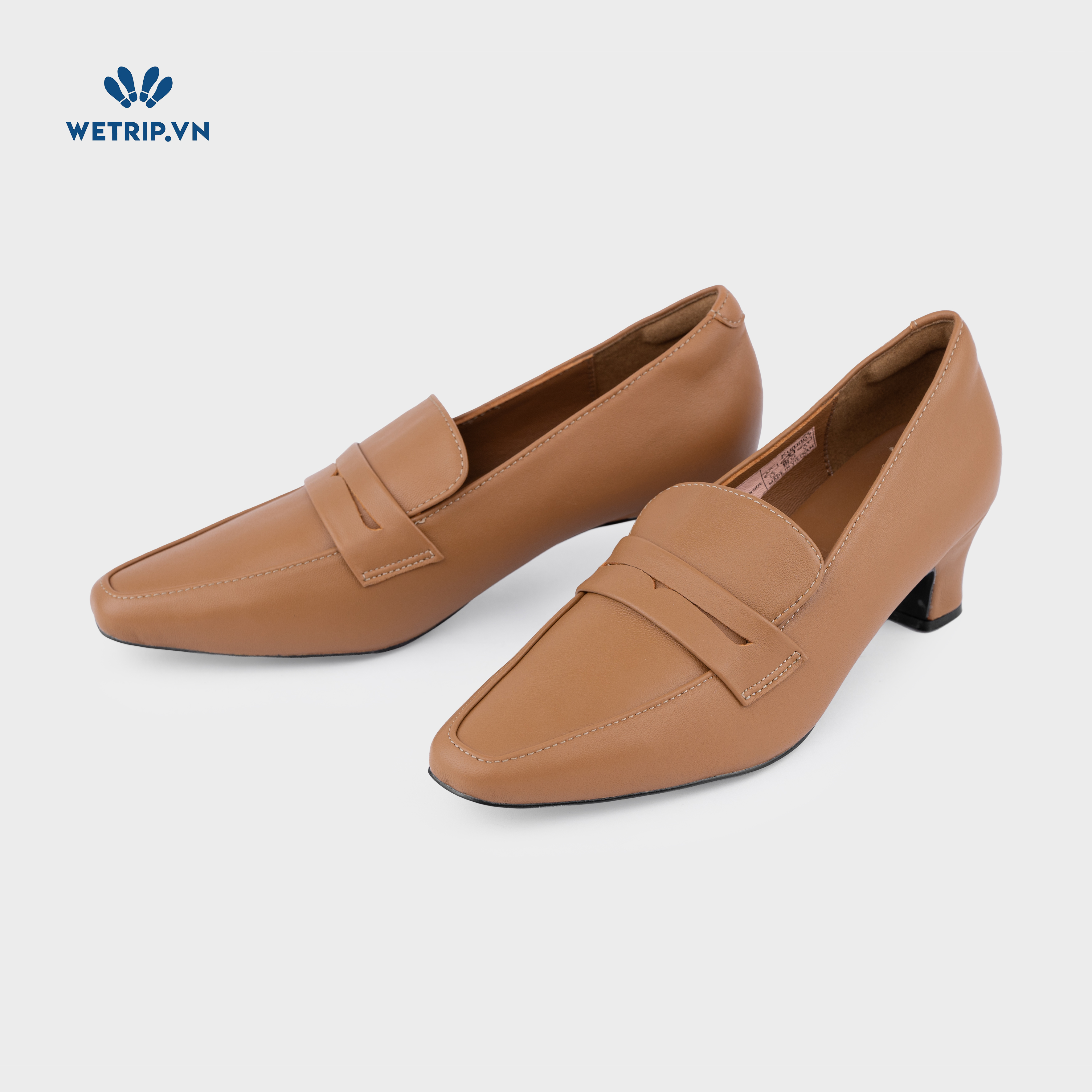 Giày Cao Gót KUMOO SENA HEELS (Nâu) Mã GCG-KUMO-024-B
