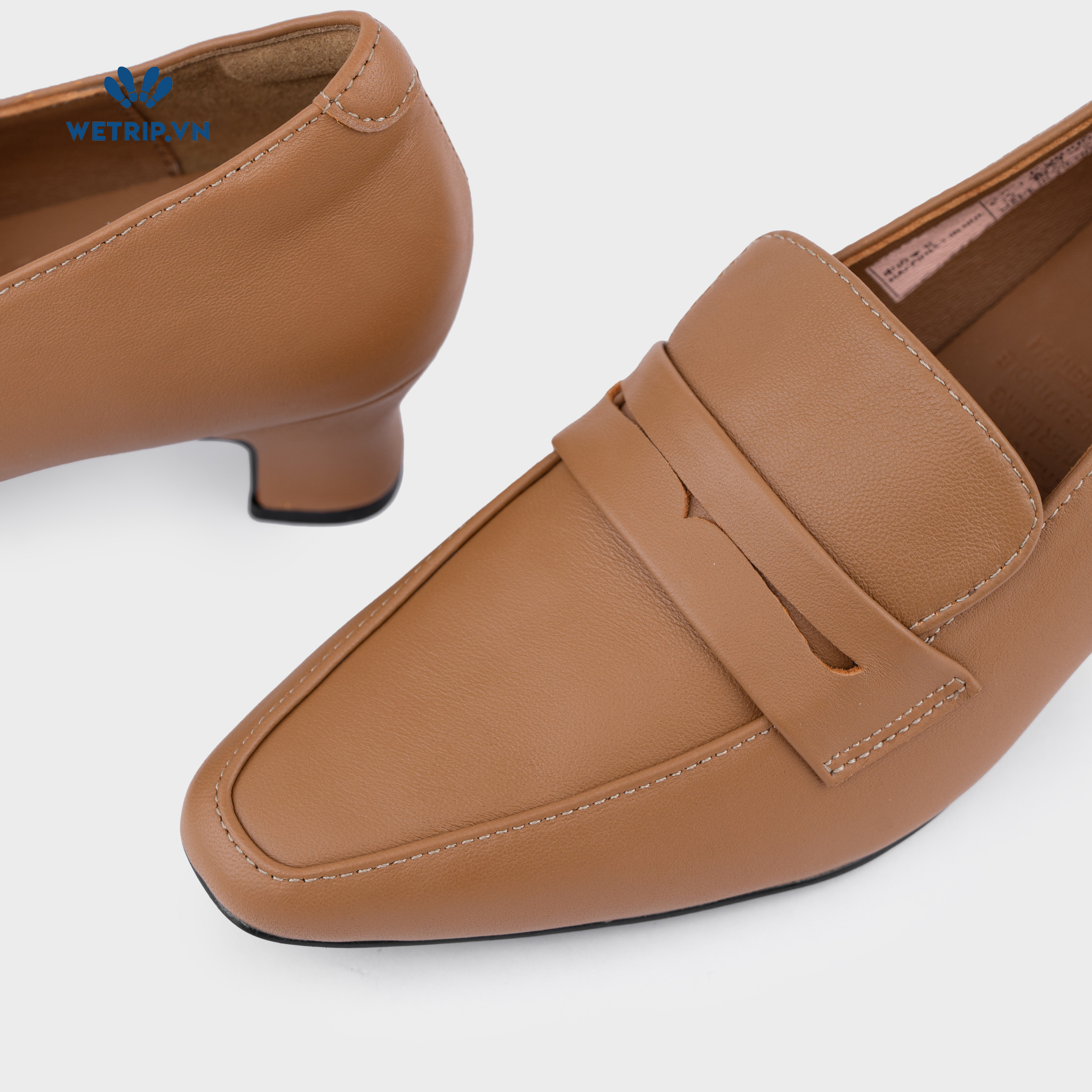 Giày Cao Gót KUMOO SENA HEELS (Nâu) Mã GCG-KUMO-024-B