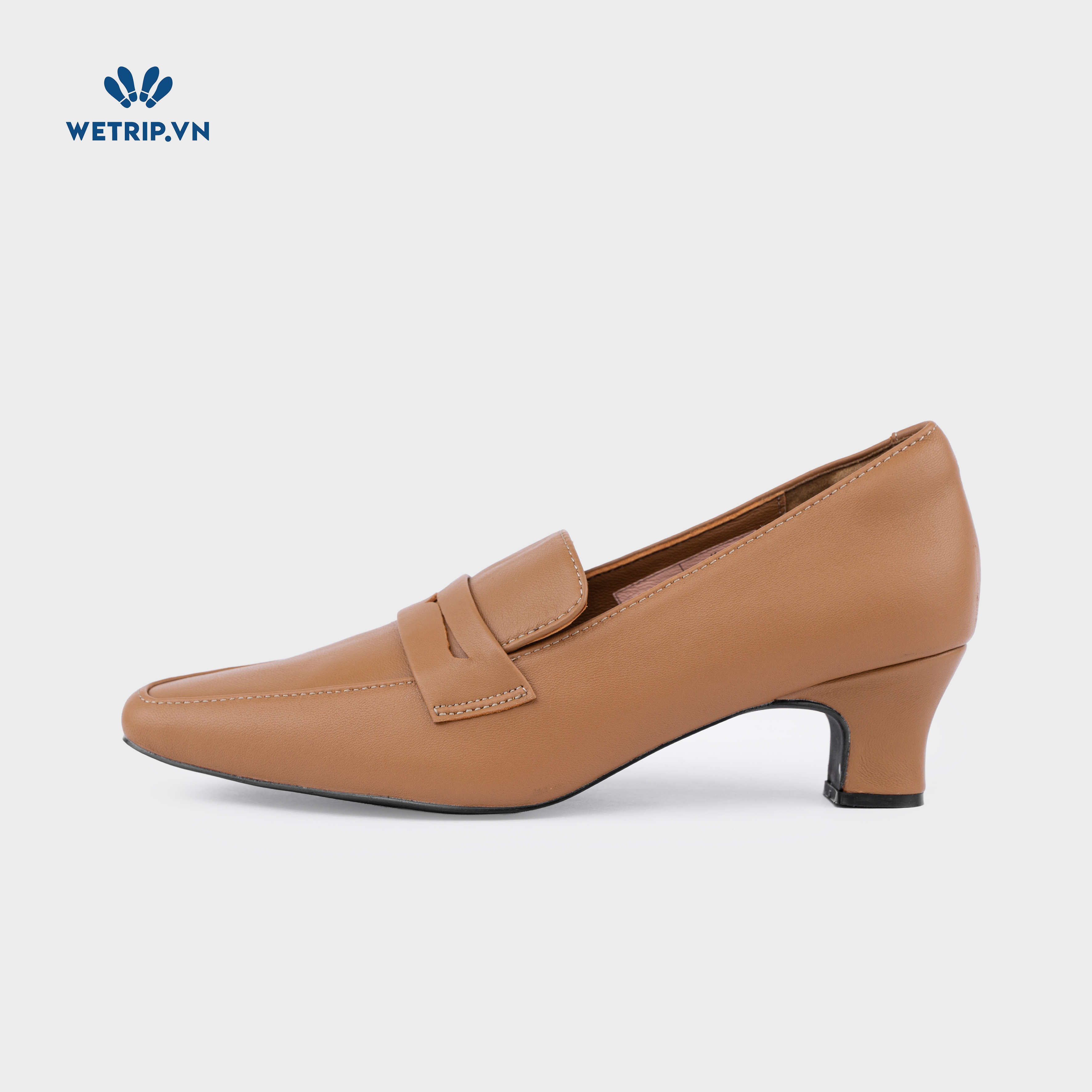 Giày Cao Gót KUMOO SENA HEELS (Nâu) Mã GCG-KUMO-024-B