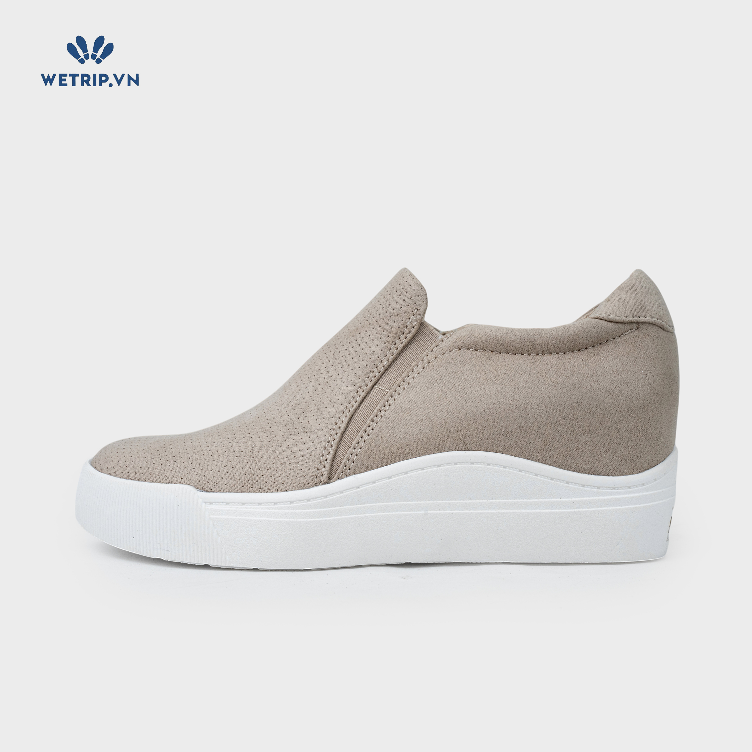 Giày Xuồng Dr Scholl's (Nâu nhạt, đế trắng) Mã GX-DRS-002-A