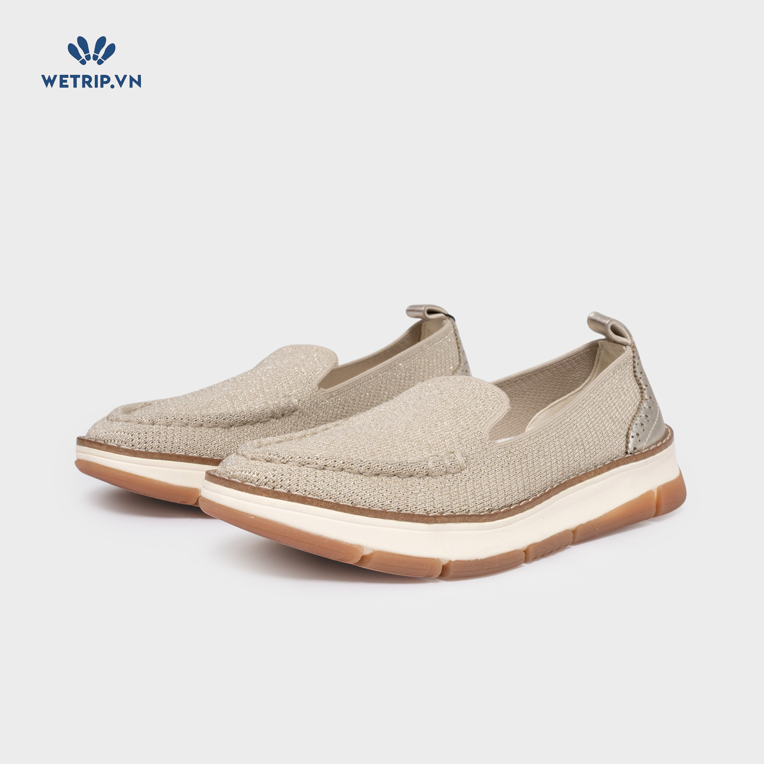 Moca We_ColeHaan (Vải kim tuyến vàng)(Mã) MC-COHA-012-A