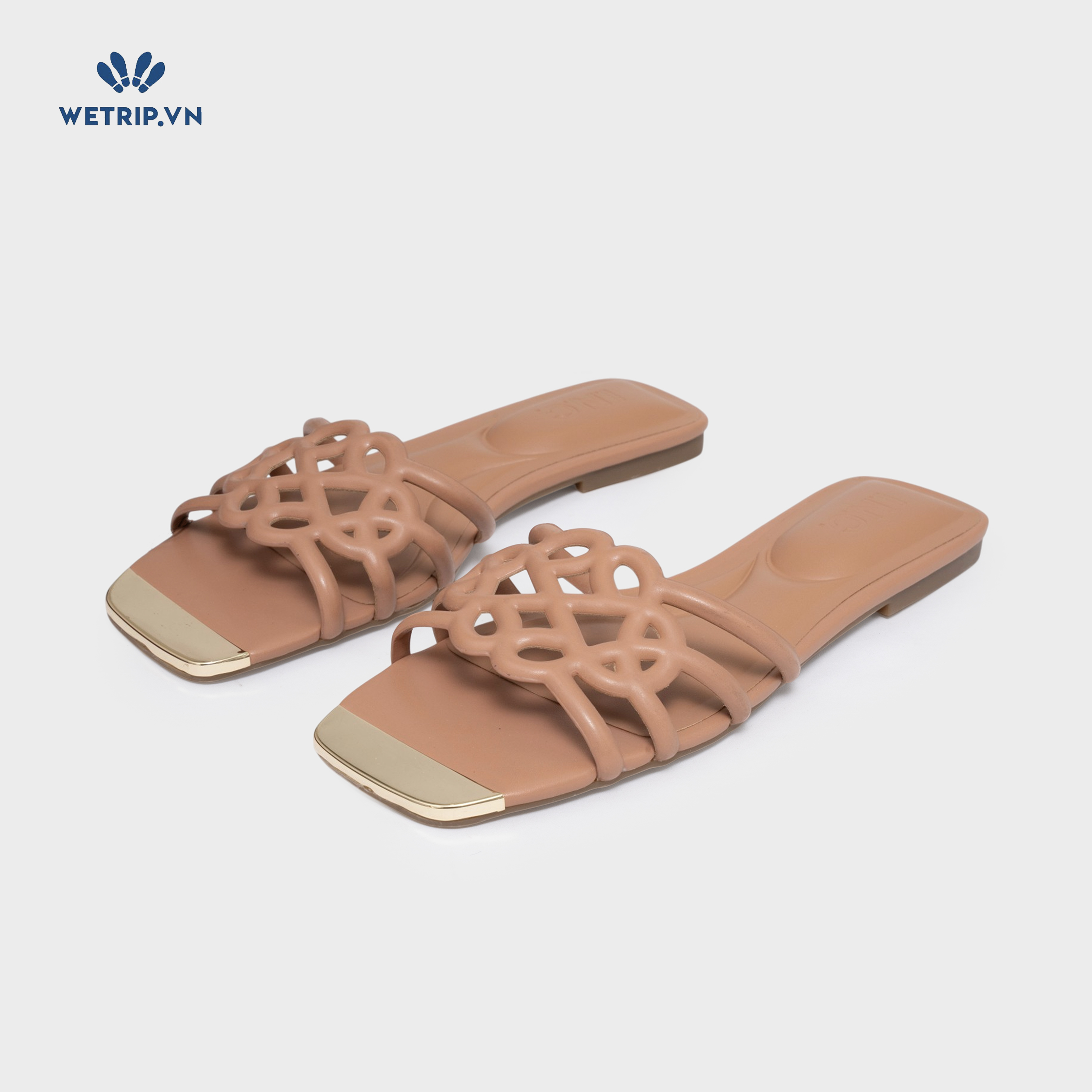 Sandal I.N.C (nâu nhạt) Mã SD-INC-004-A
