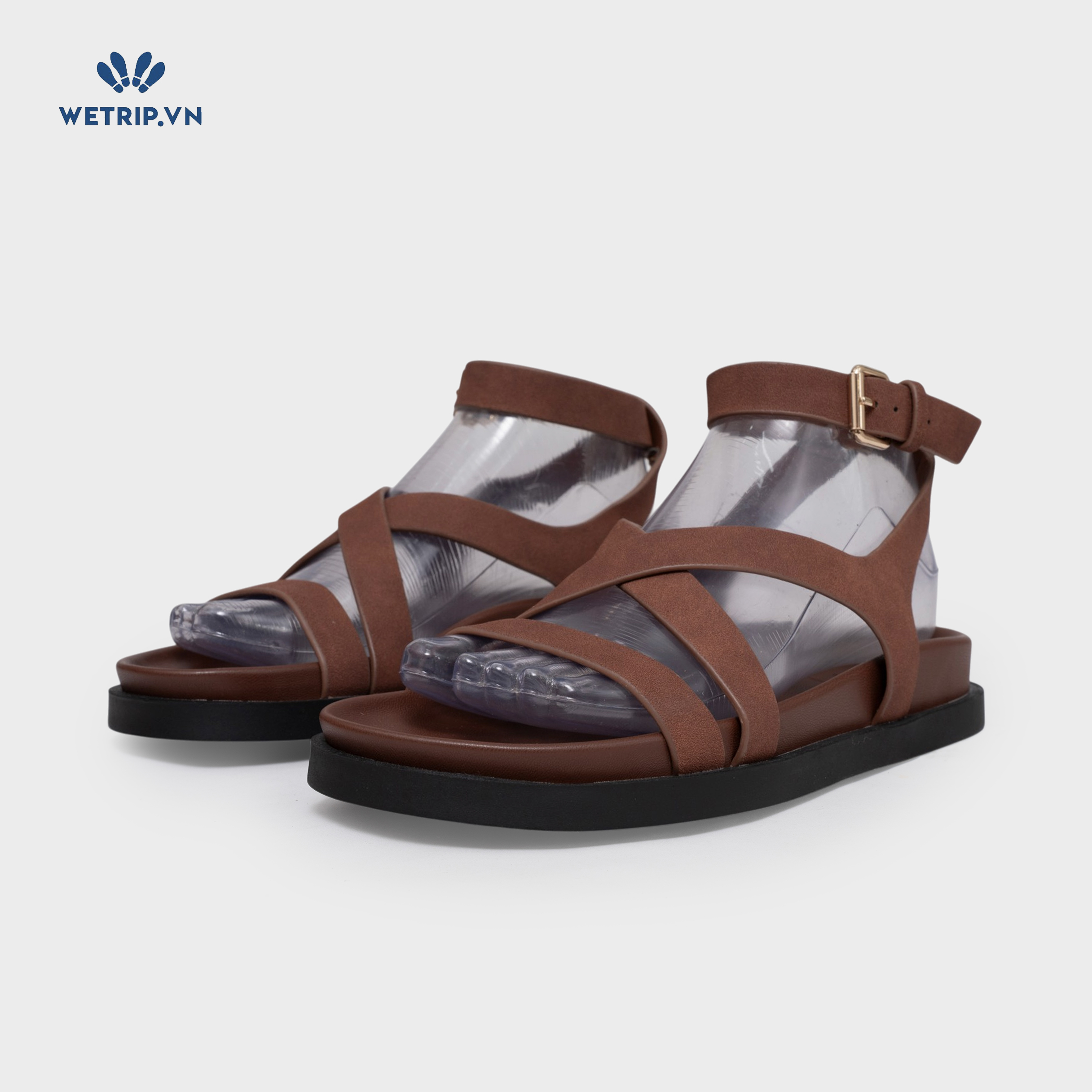 Sandal Loft (nâu đế đen) Mã SD-LOFT-004-A
