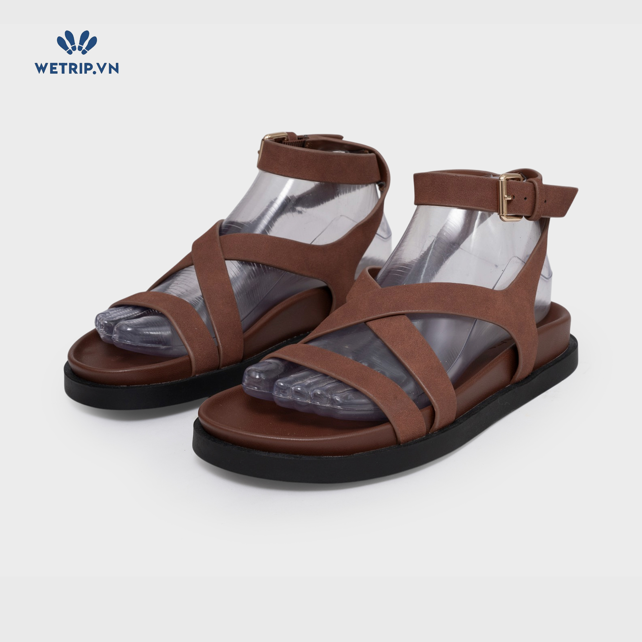 Sandal Loft (nâu đế đen) Mã SD-LOFT-004-A