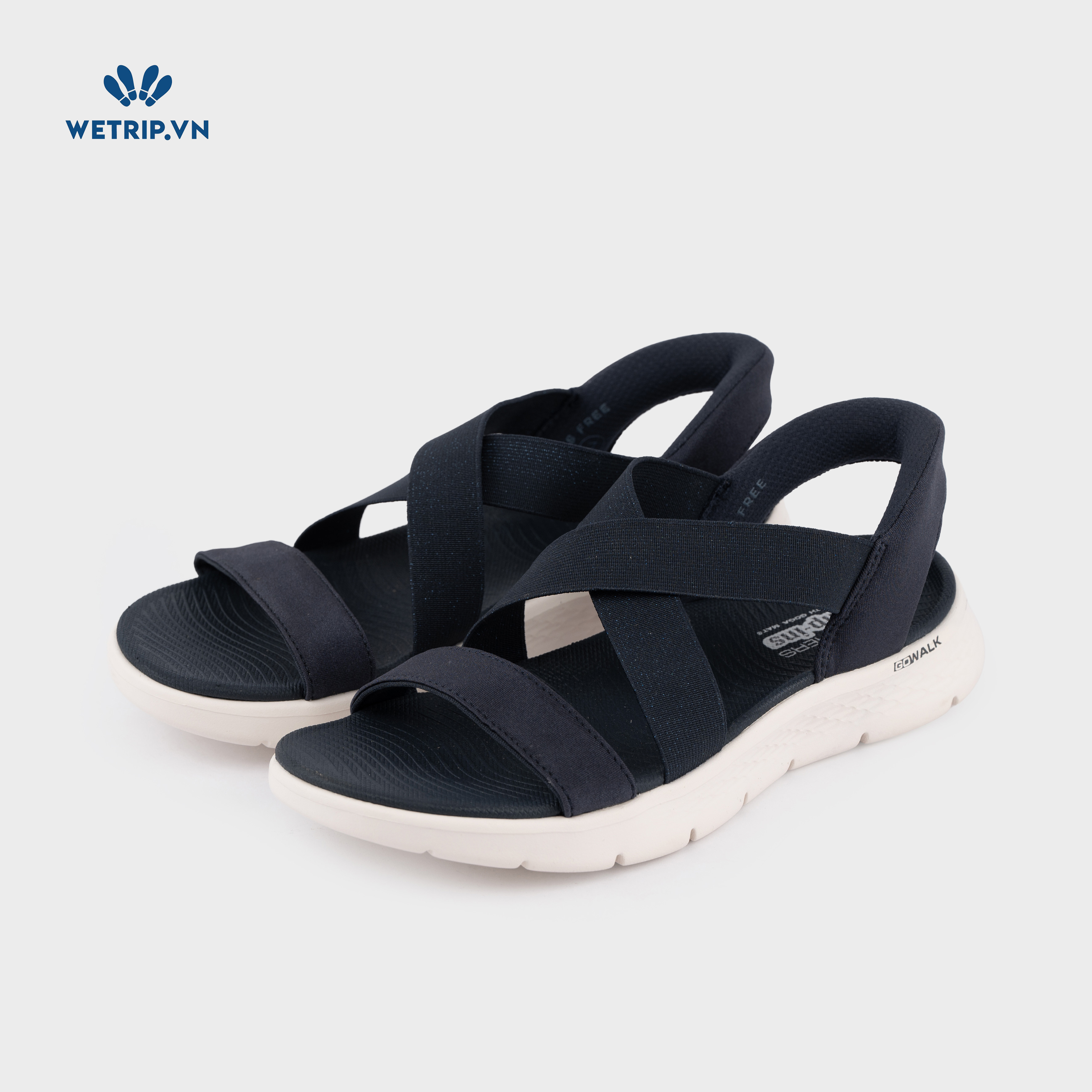 Sandal We_SKE (quai xanh, đế trắng) Mã SD-SKE-014-B
