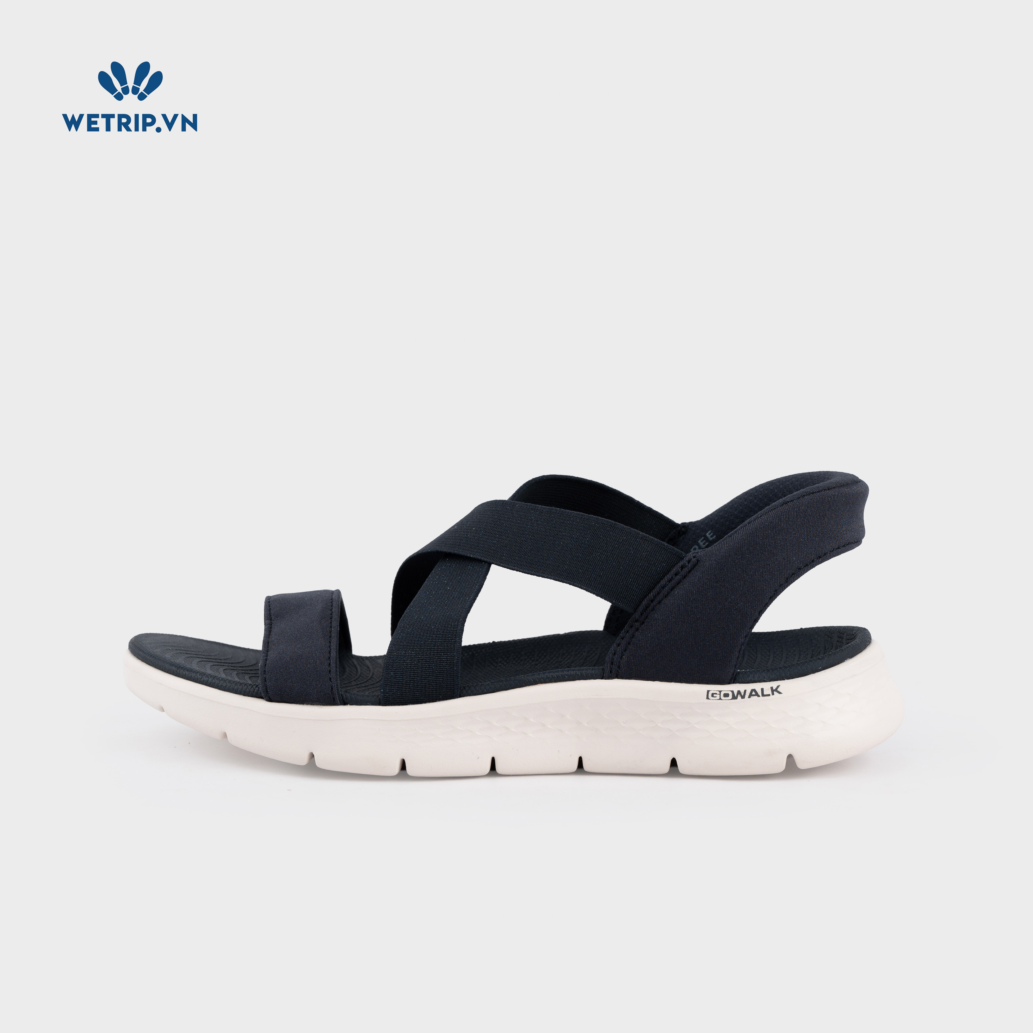 Sandal We_SKE (quai xanh, đế trắng) Mã SD-SKE-014-B