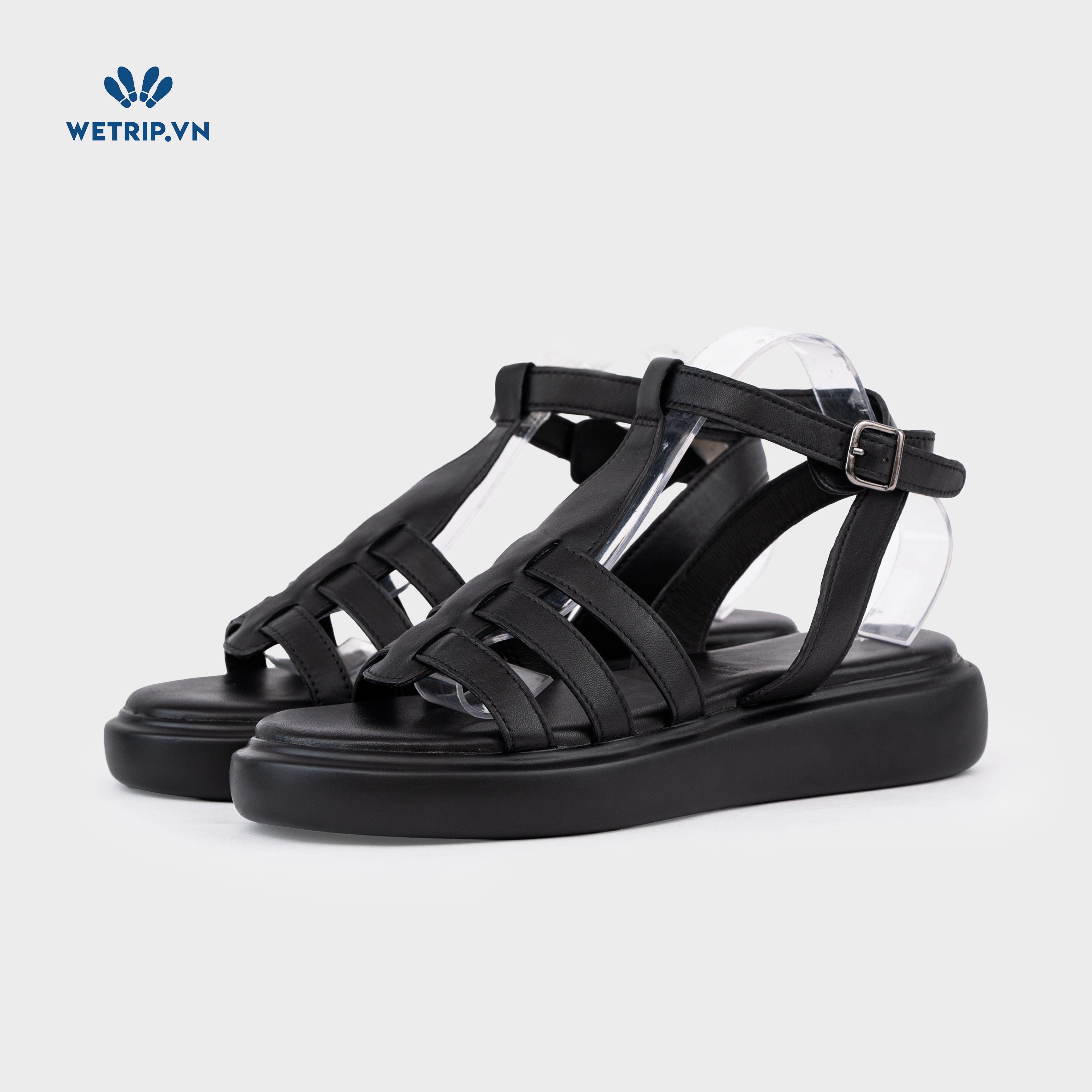 Sandals Kumoo LUFFI (Đen) Mã SD-KUMO-007-A