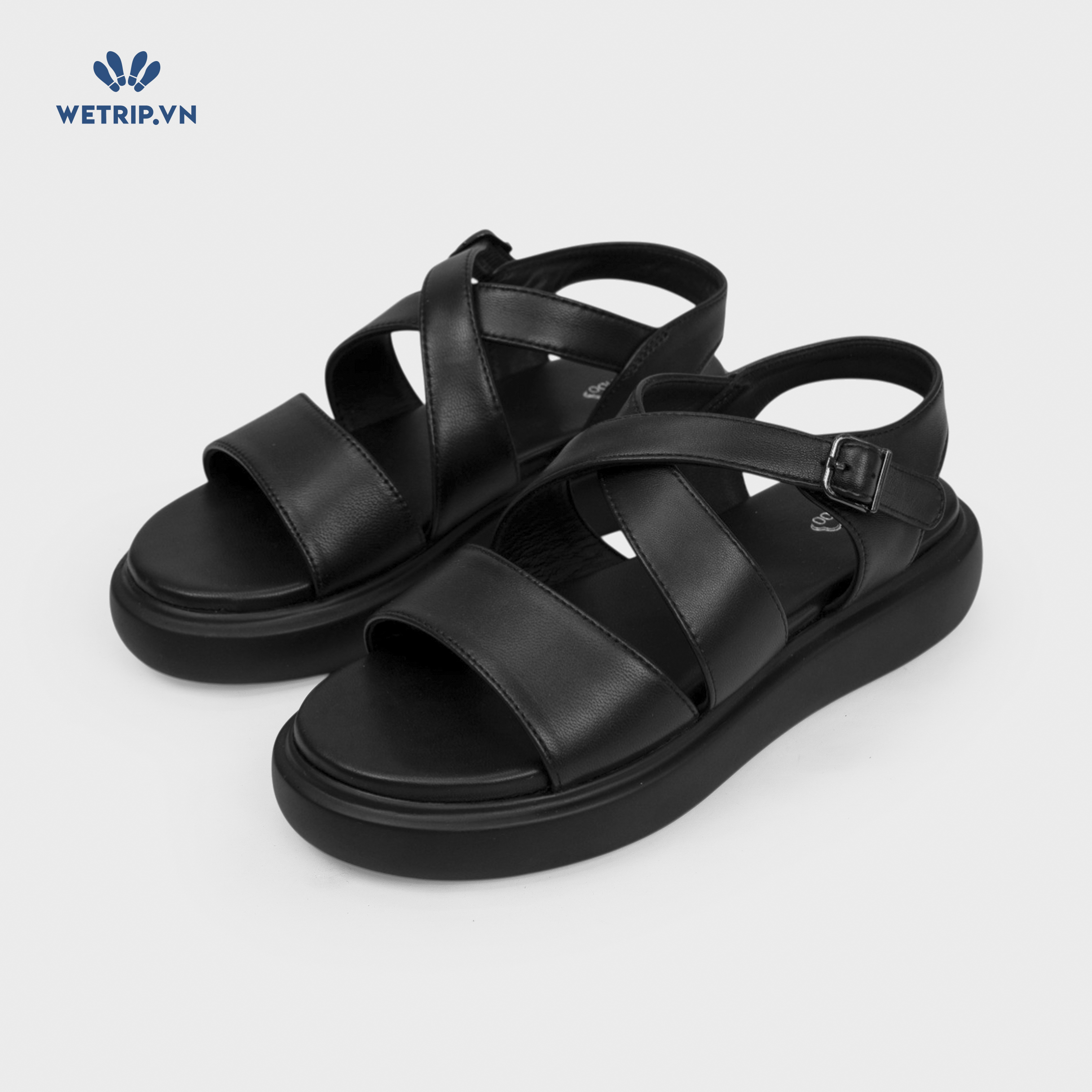 Sandals Kumoo Steven (Đen) Mã SD-KUMO-008-A