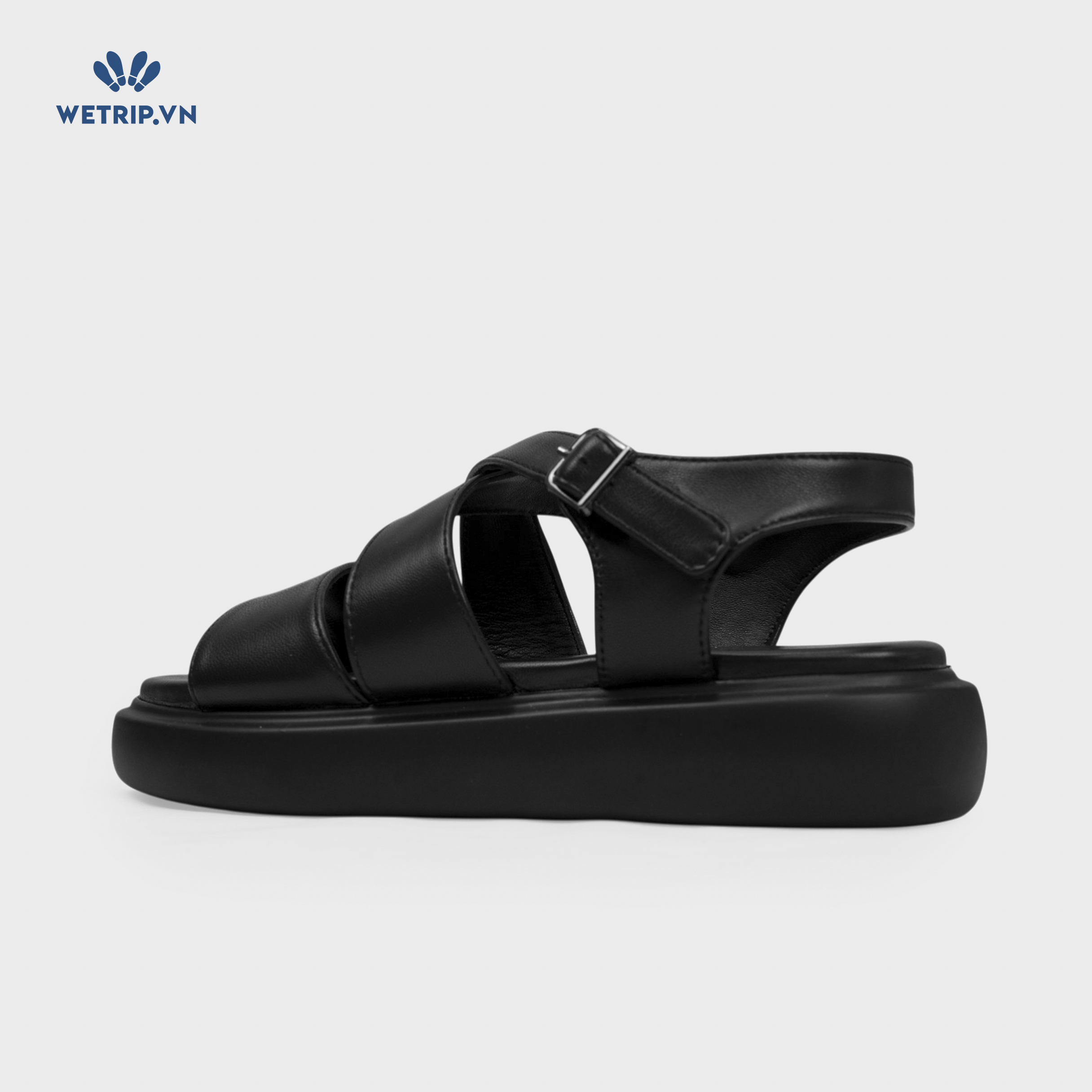 Sandals Kumoo Steven (Đen) Mã SD-KUMO-008-A