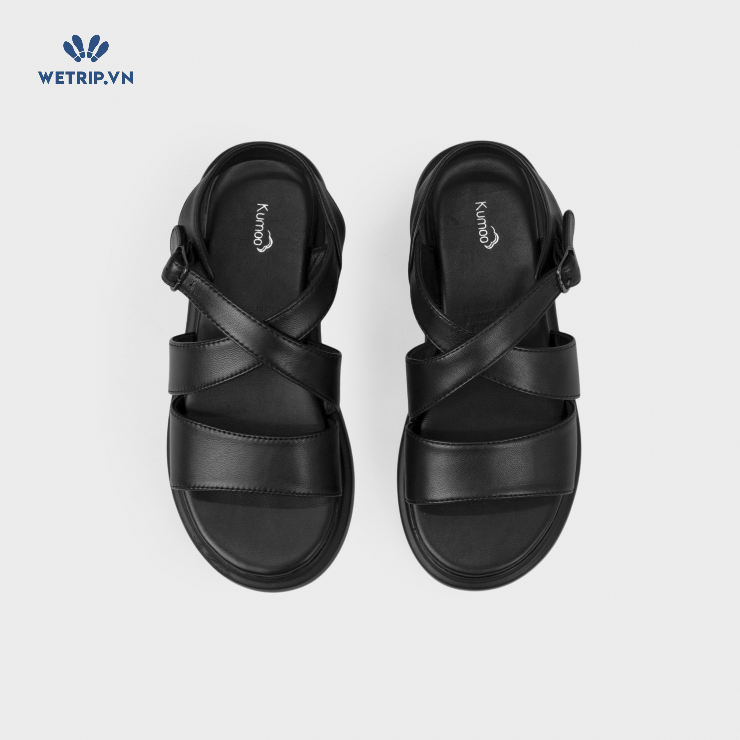 Sandals Kumoo Steven (Đen) Mã SD-KUMO-008-A