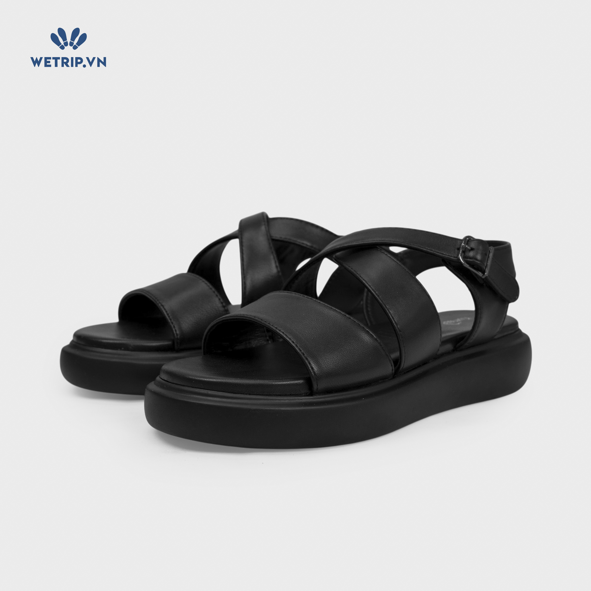 Sandals Kumoo Steven (Đen) Mã SD-KUMO-008-A