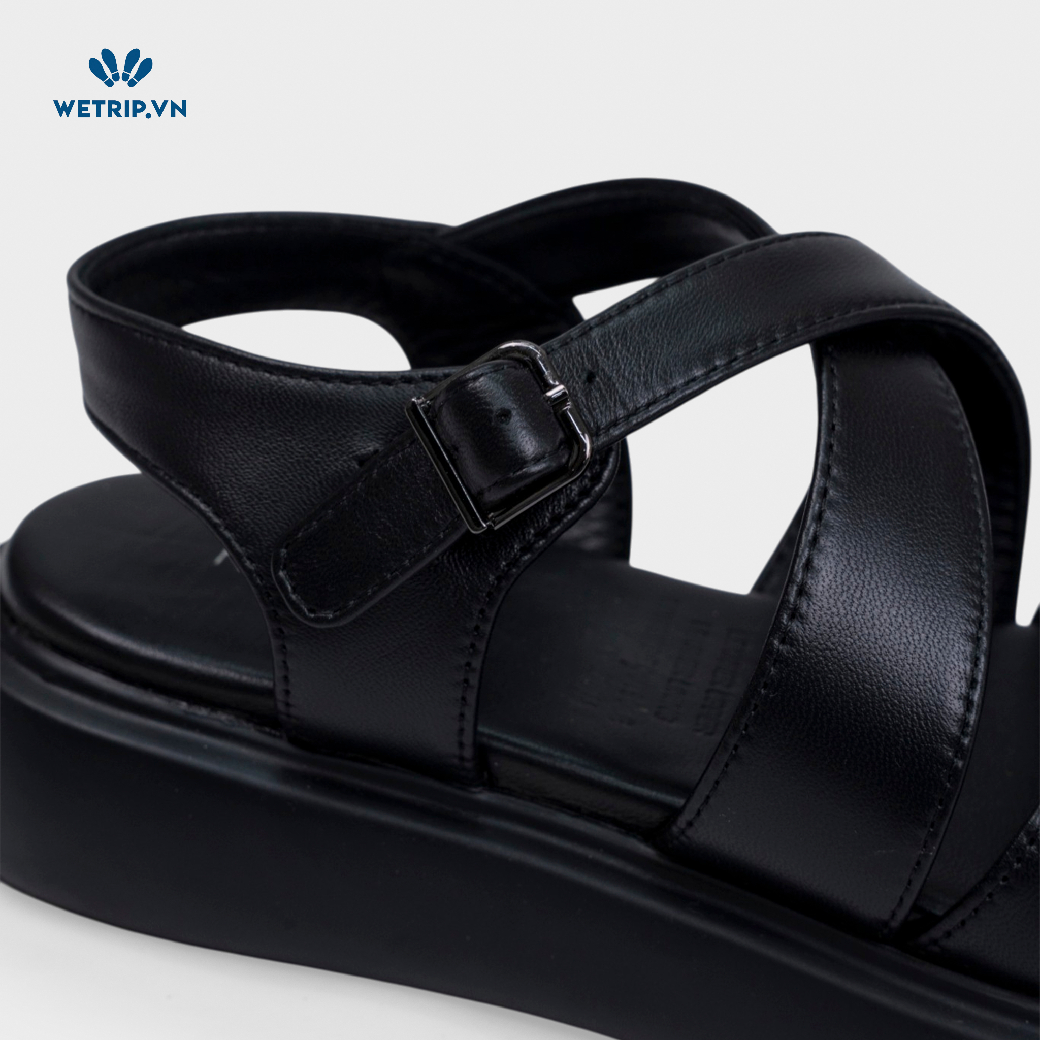 Sandals Kumoo Steven (Đen) Mã SD-KUMO-008-A