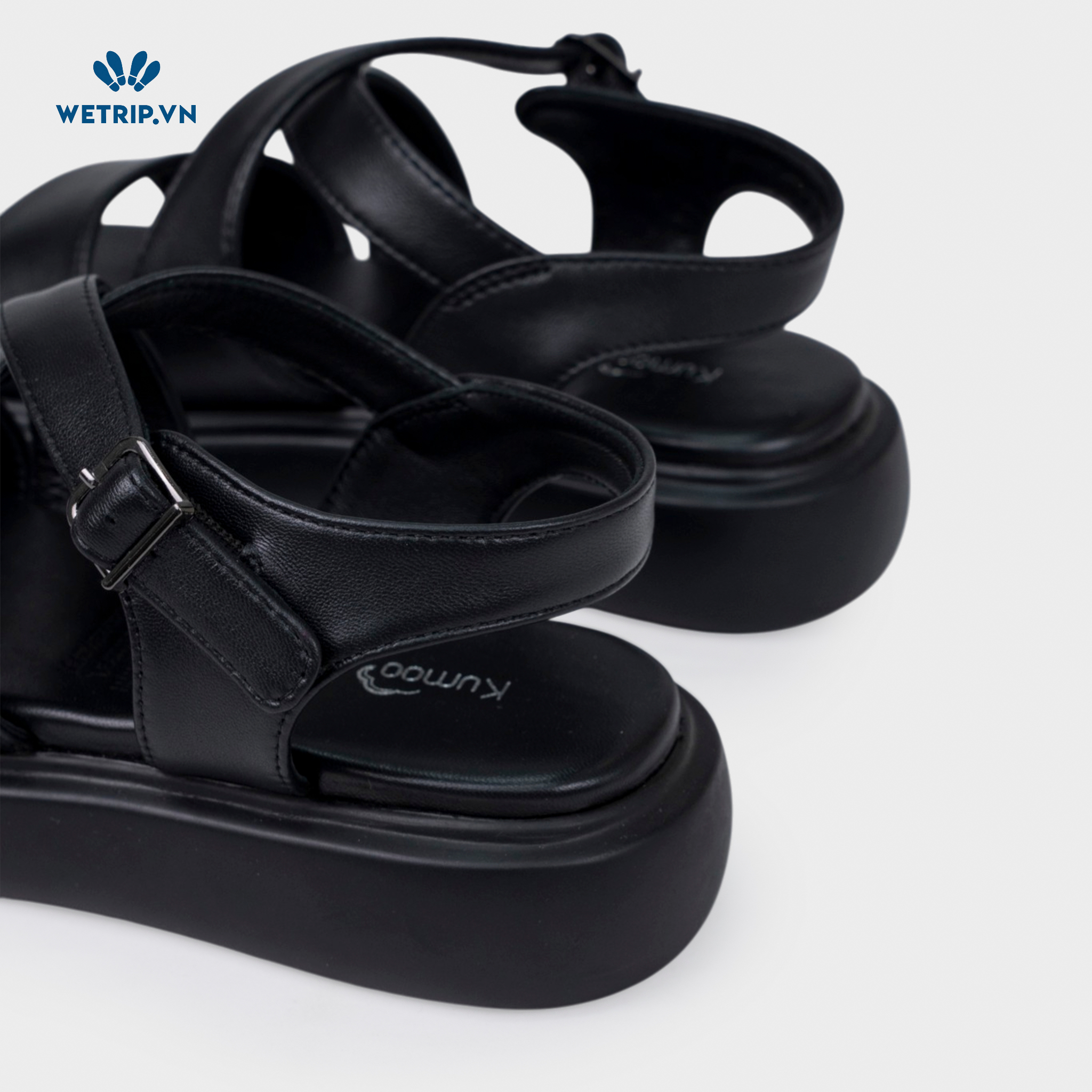 Sandals Kumoo Steven (Đen) Mã SD-KUMO-008-A