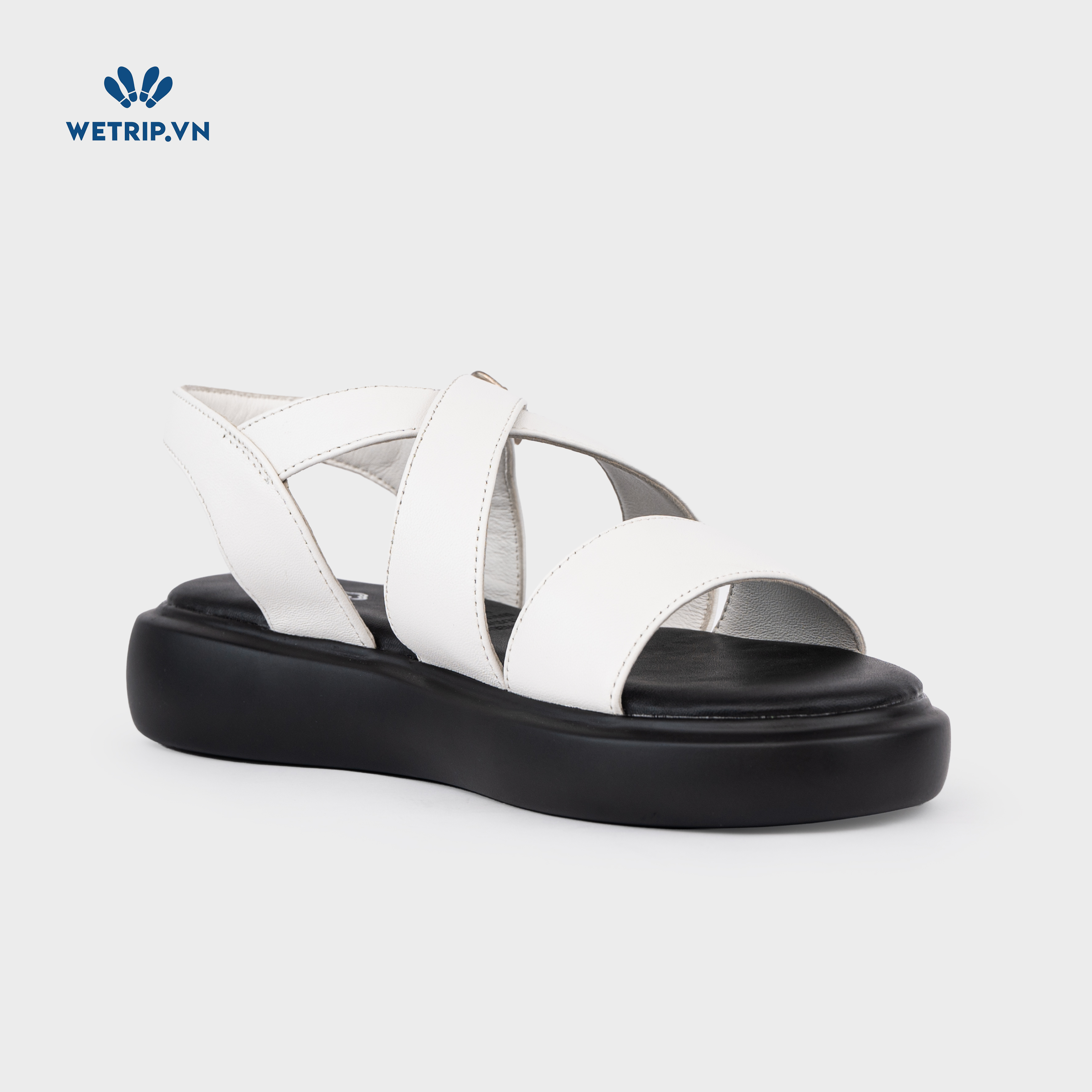 Sandals Kumoo Steven (Trắng) Mã SD-KUMO-008-B