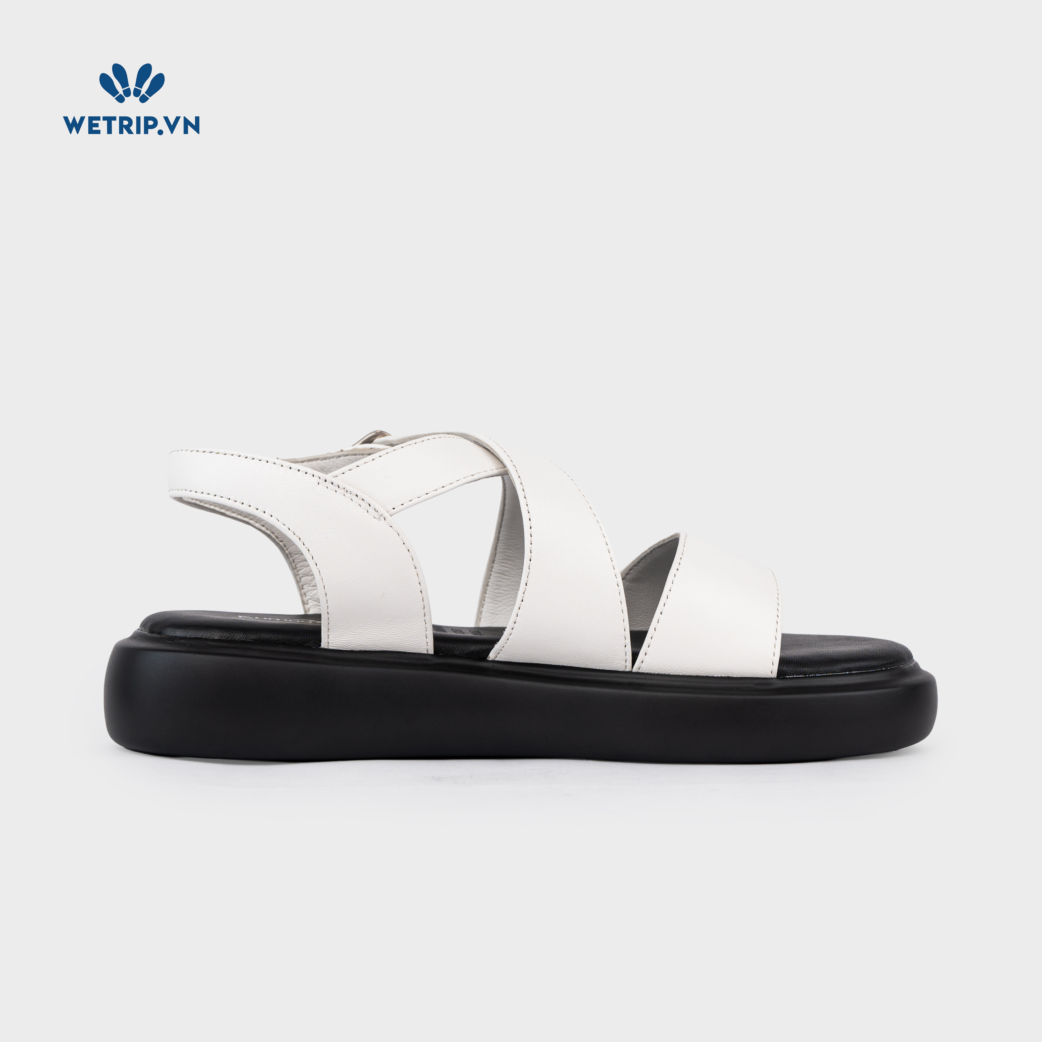 Sandals Kumoo Steven (Trắng) Mã SD-KUMO-008-B