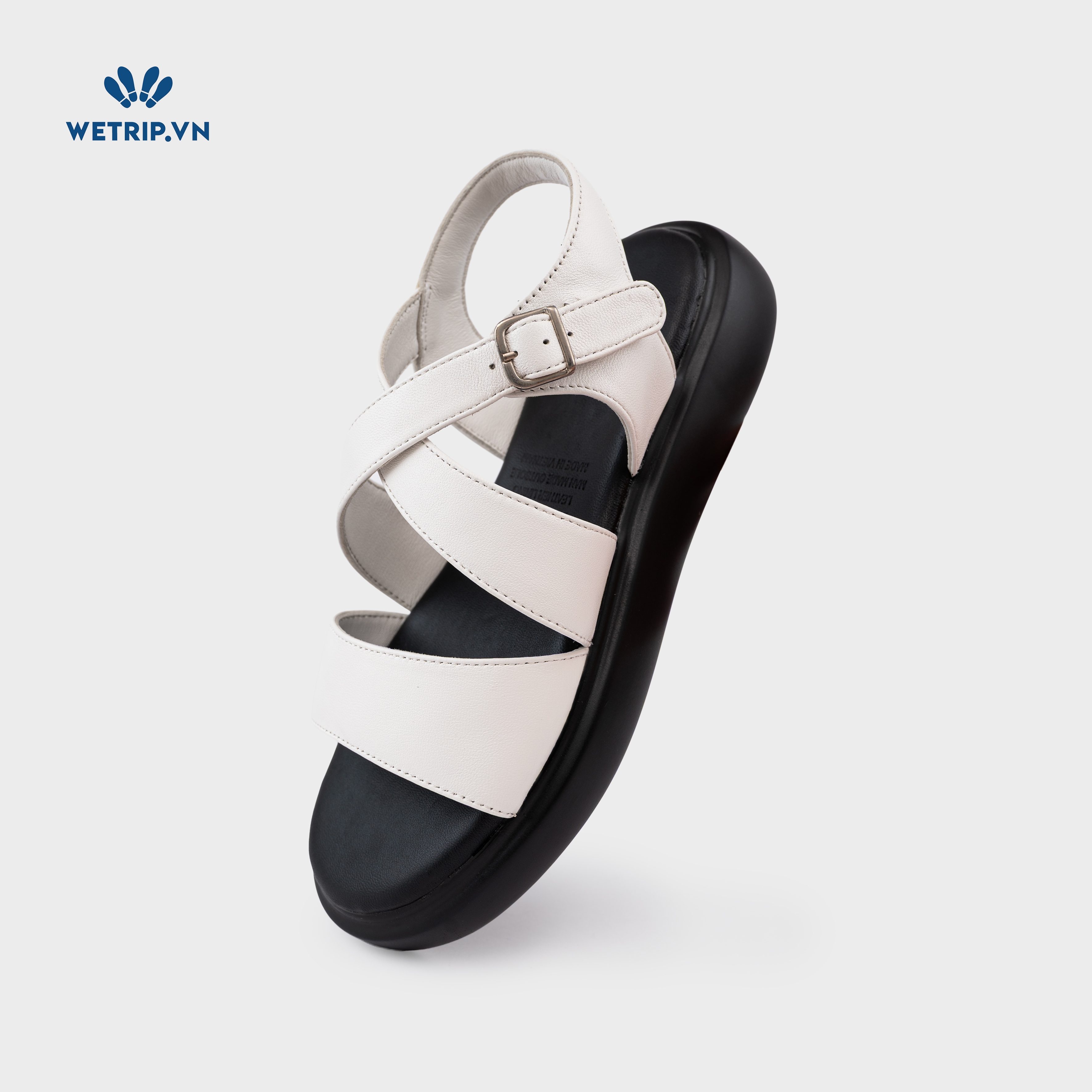 Sandals Kumoo Steven (Trắng) Mã SD-KUMO-008-B