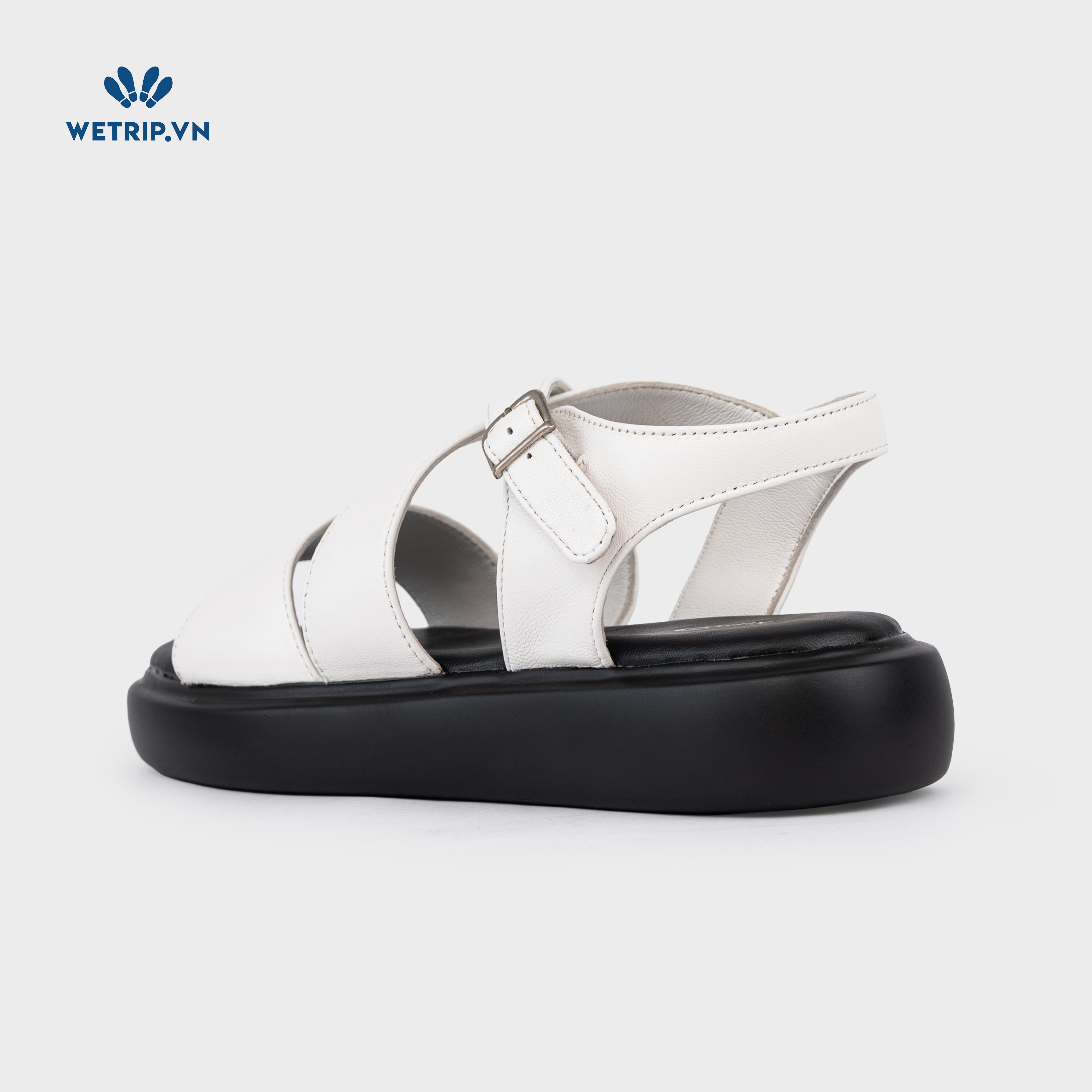 Sandals Kumoo Steven (Trắng) Mã SD-KUMO-008-B