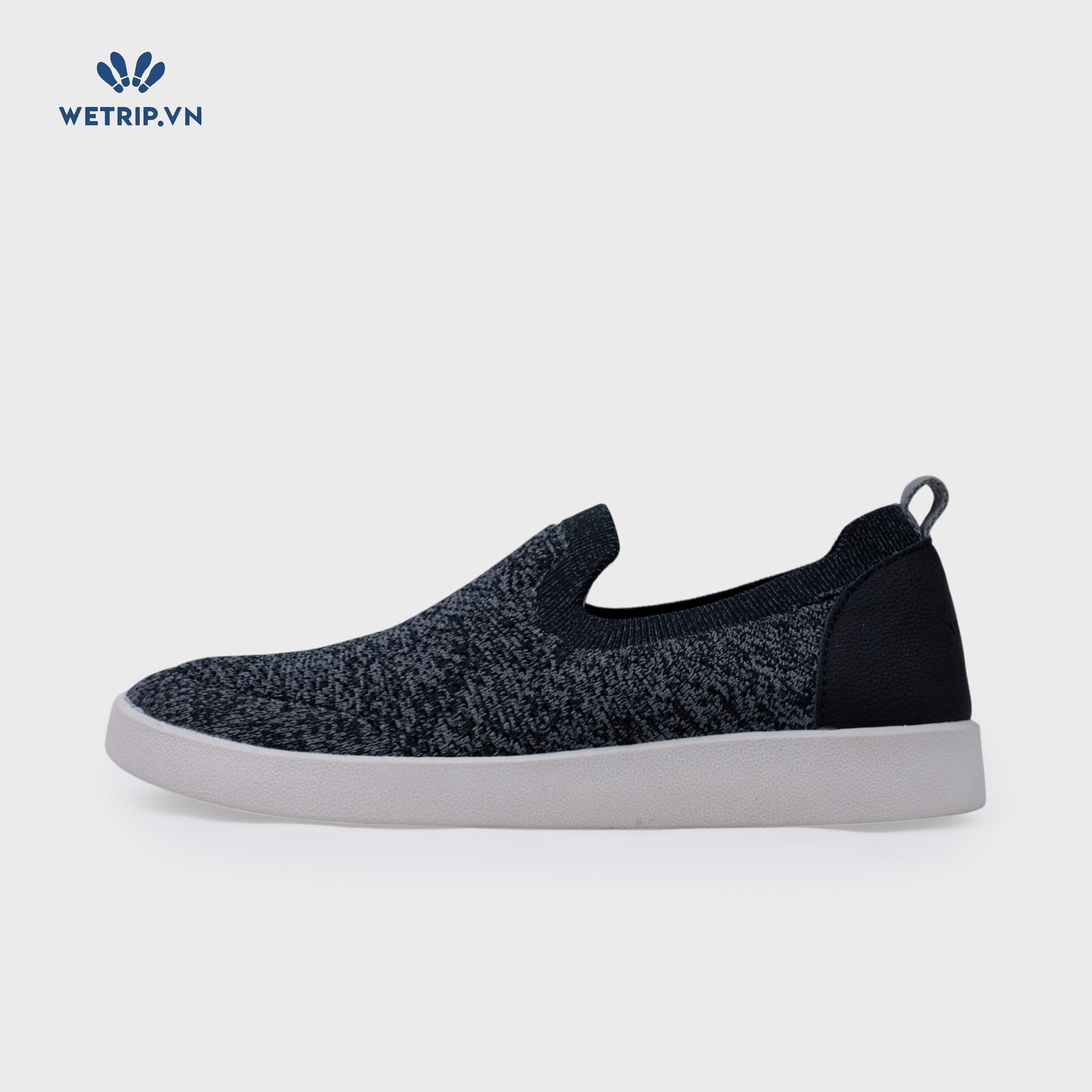 Slip-On Vionic (Vải, ghi xám) Mã SLO-VINIC-005-B