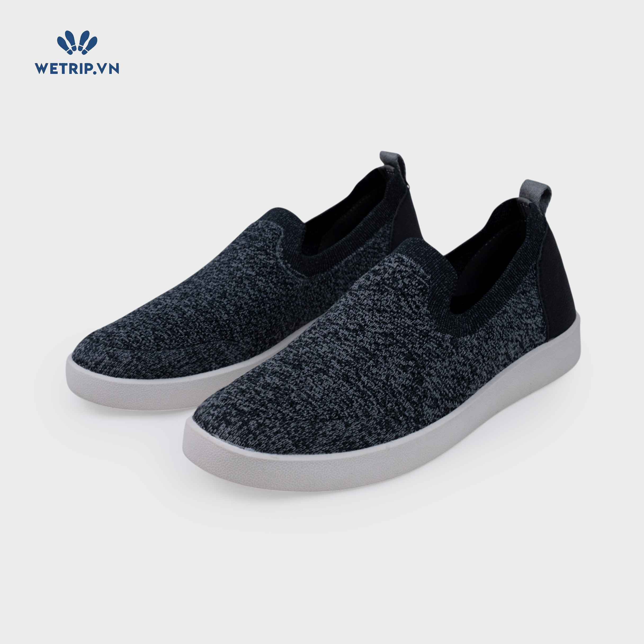 Slip-On Vionic (Vải, ghi xám) Mã SLO-VINIC-005-B