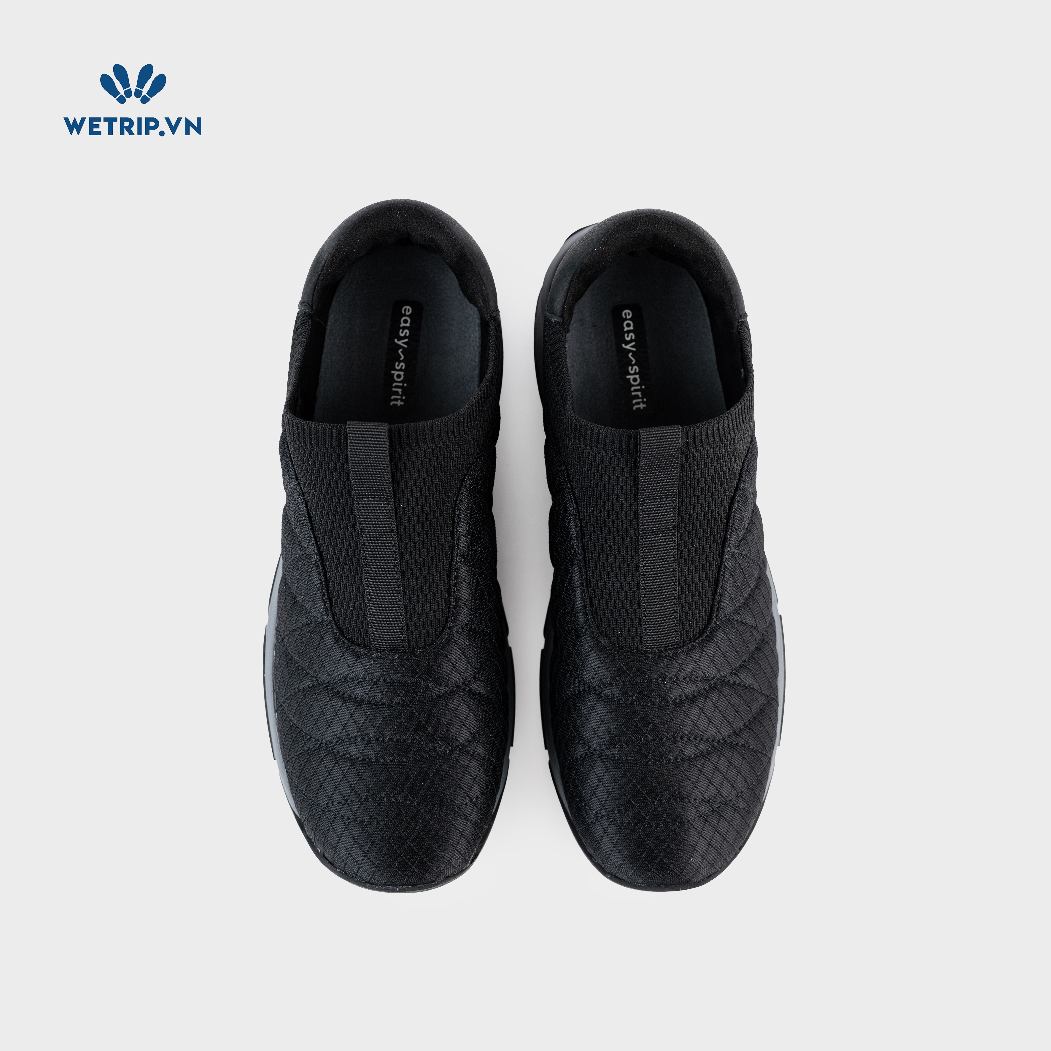 Slip-on Easy Spirit (Đen đế xám) Mã SLO-EAS-005-A