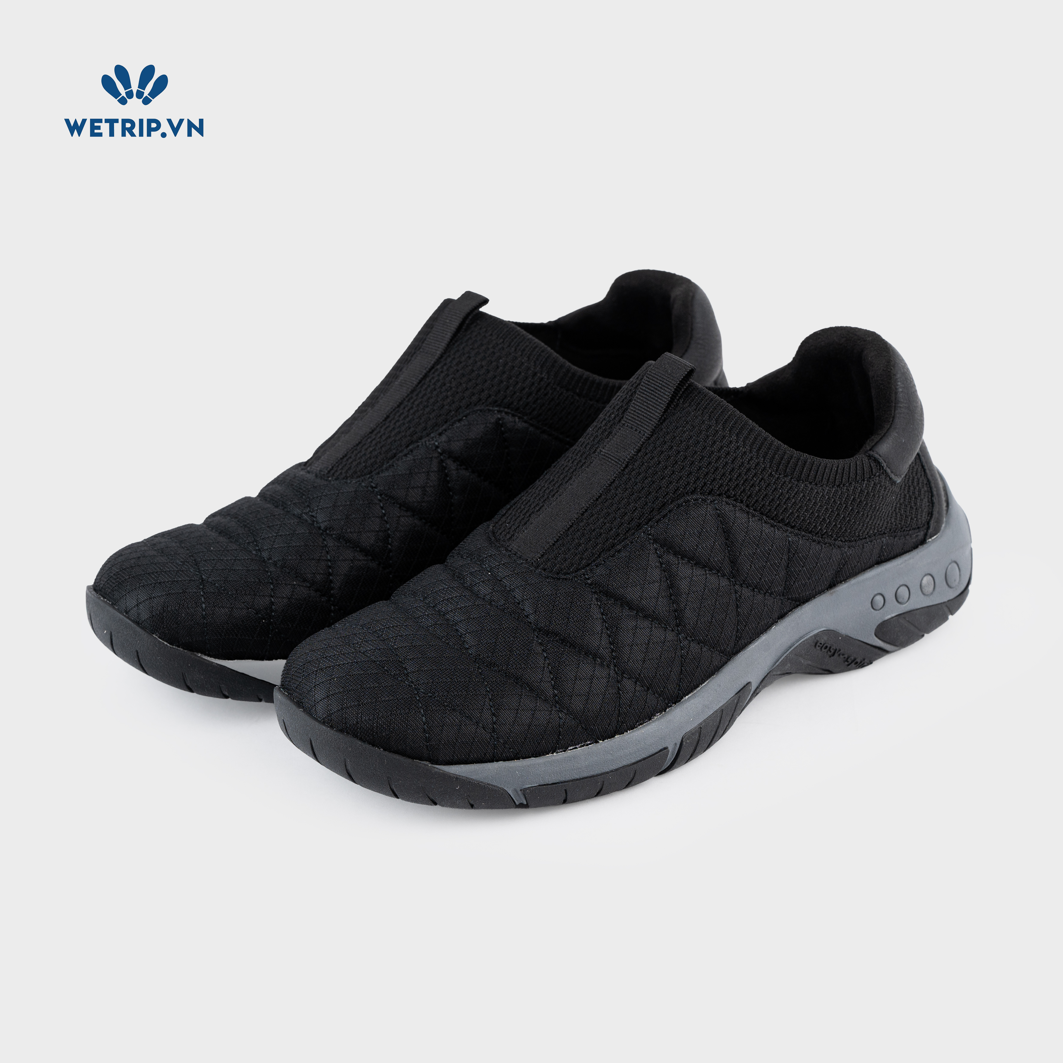 Slip-on Easy Spirit (Đen đế xám) Mã SLO-EAS-005-A