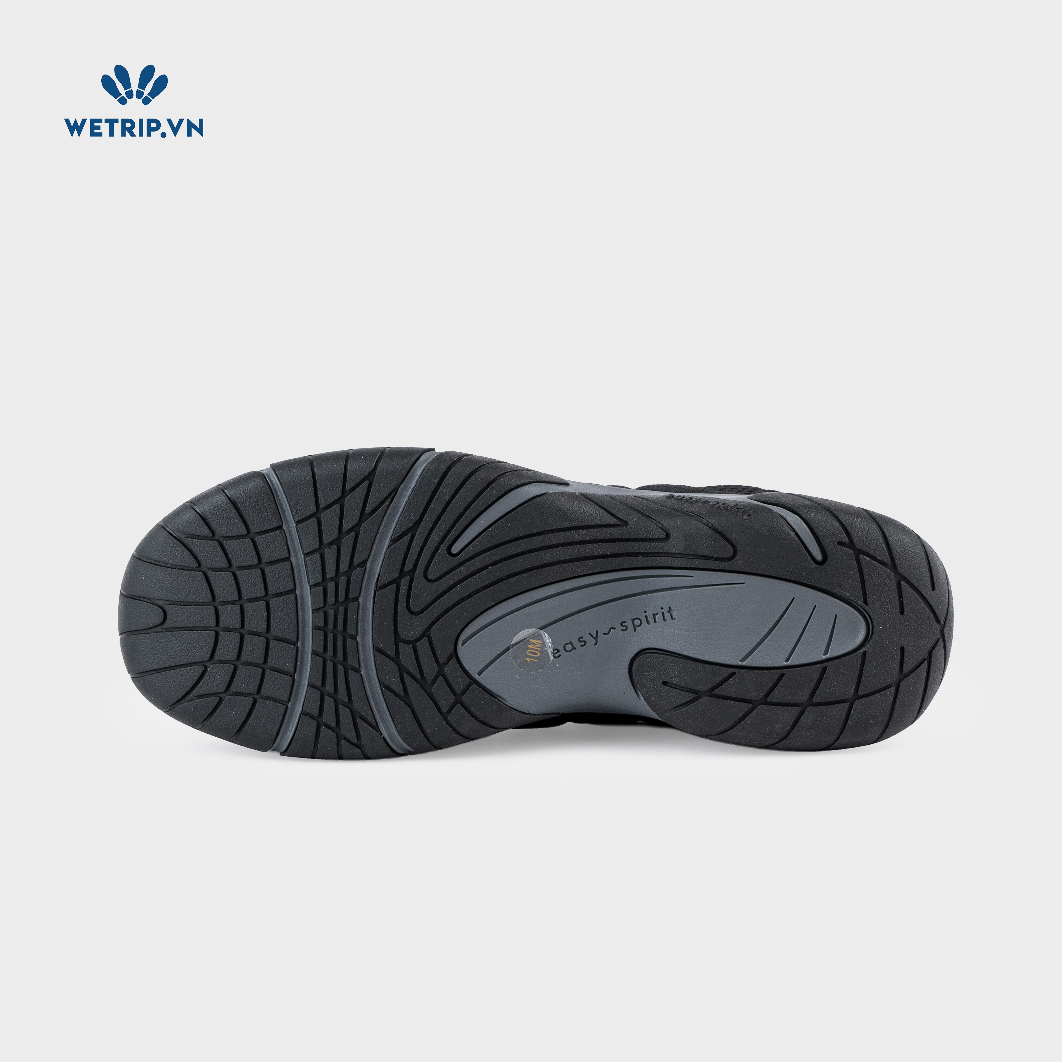 Slip-on Easy Spirit (Đen đế xám) Mã SLO-EAS-005-A