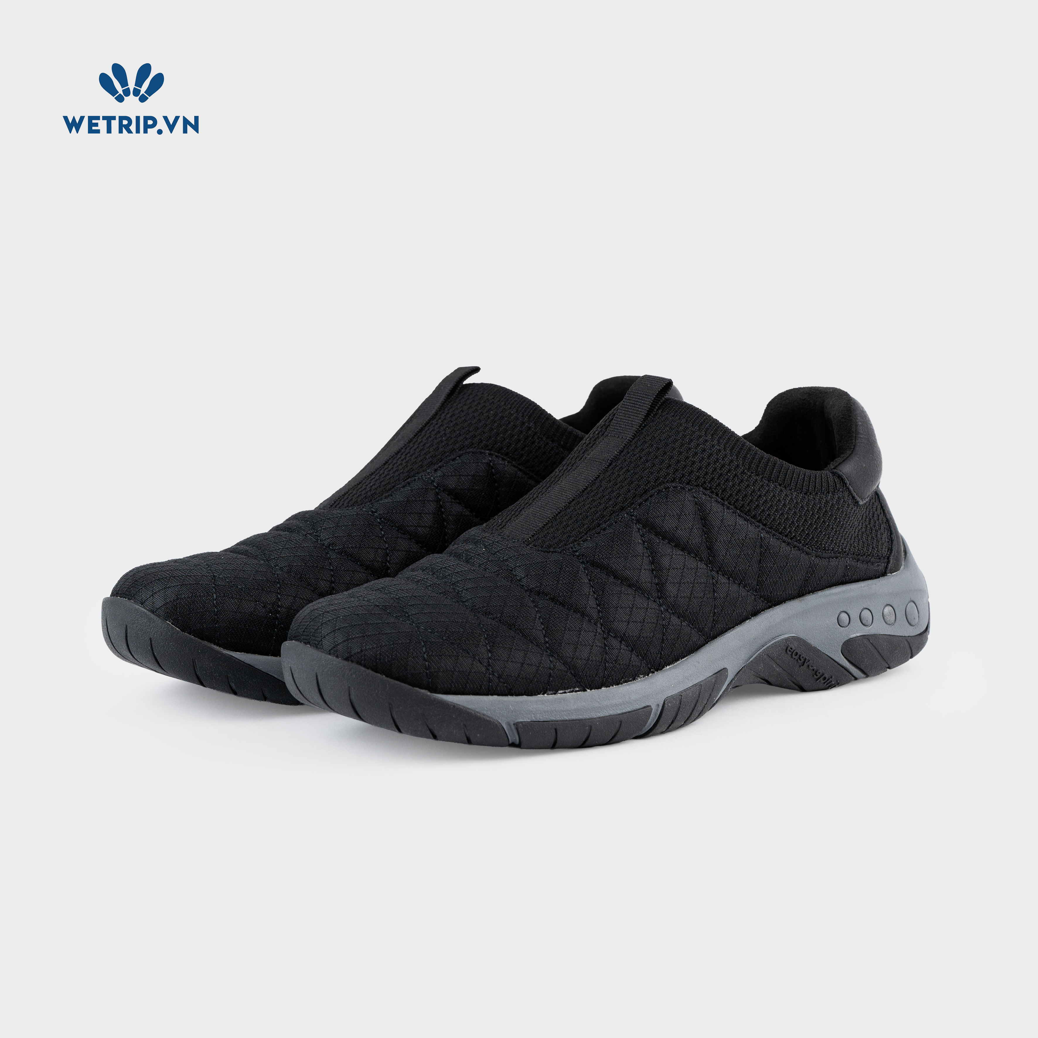 Slip-on Easy Spirit (Đen đế xám) Mã SLO-EAS-005-A