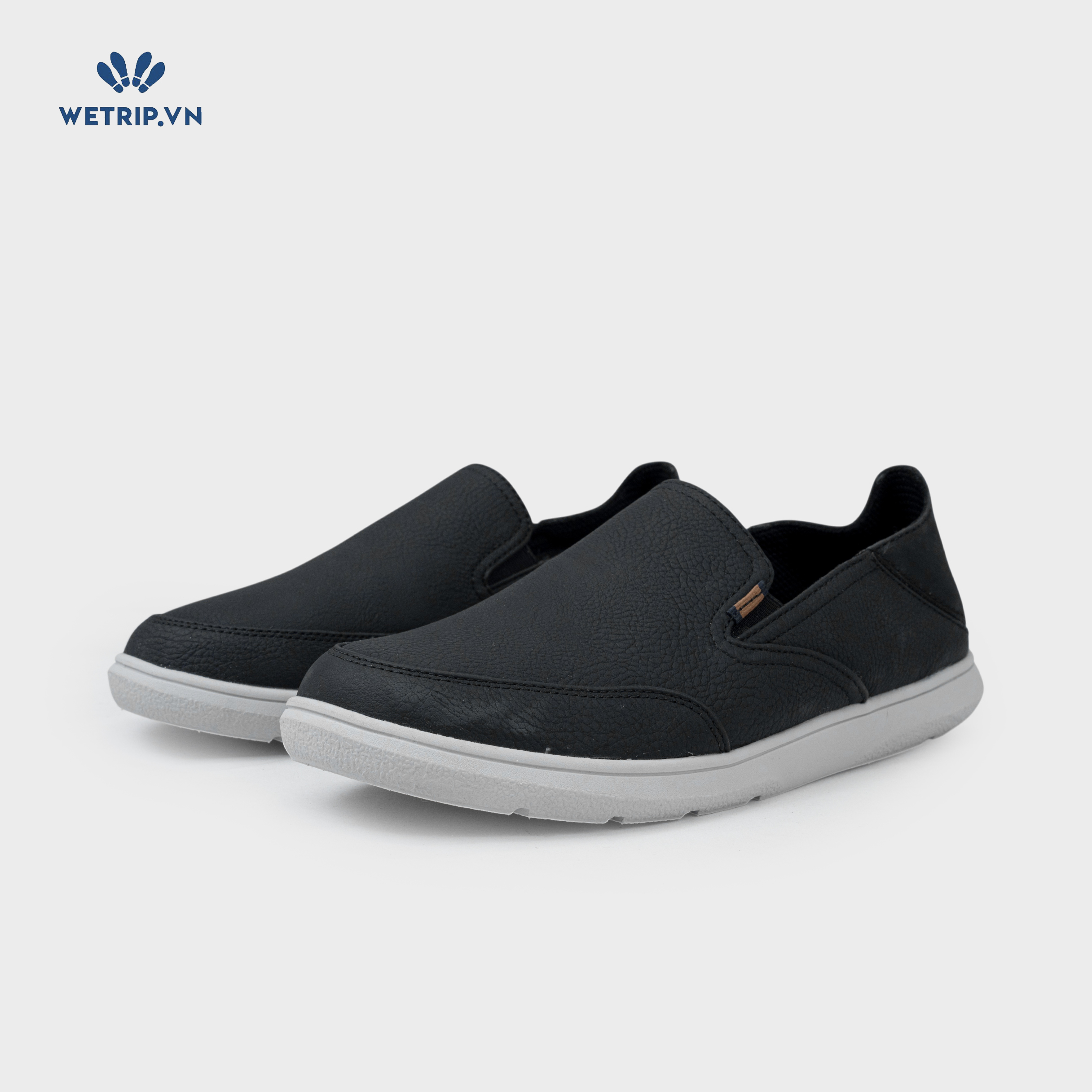 Slipon Dr.Sholl's (Da đen, đế trắng) Mã SLO-DRS-038-A