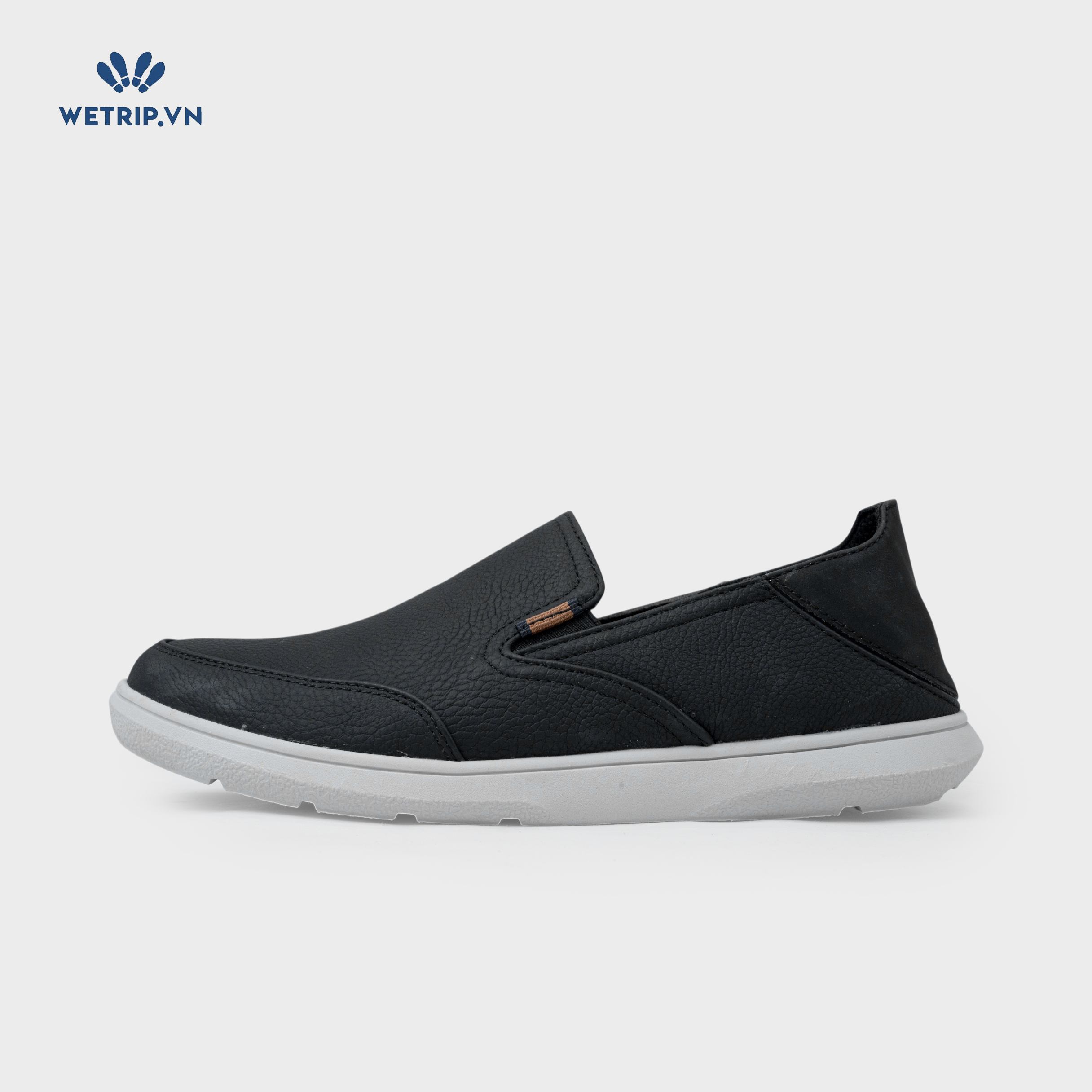 Slipon Dr.Sholl's (Da đen, đế trắng) Mã SLO-DRS-038-A
