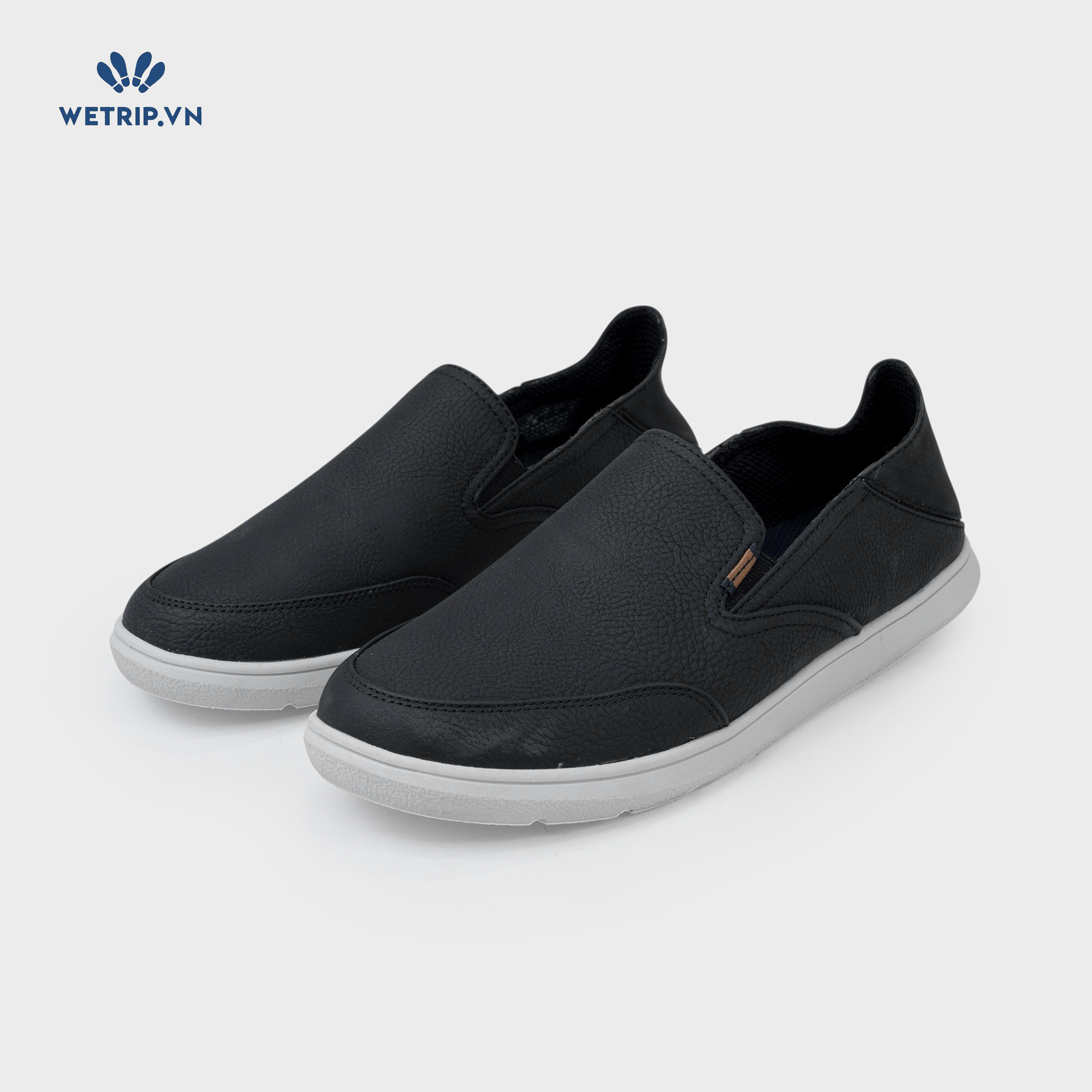 Slipon Dr.Sholl's (Da đen, đế trắng) Mã SLO-DRS-038-A