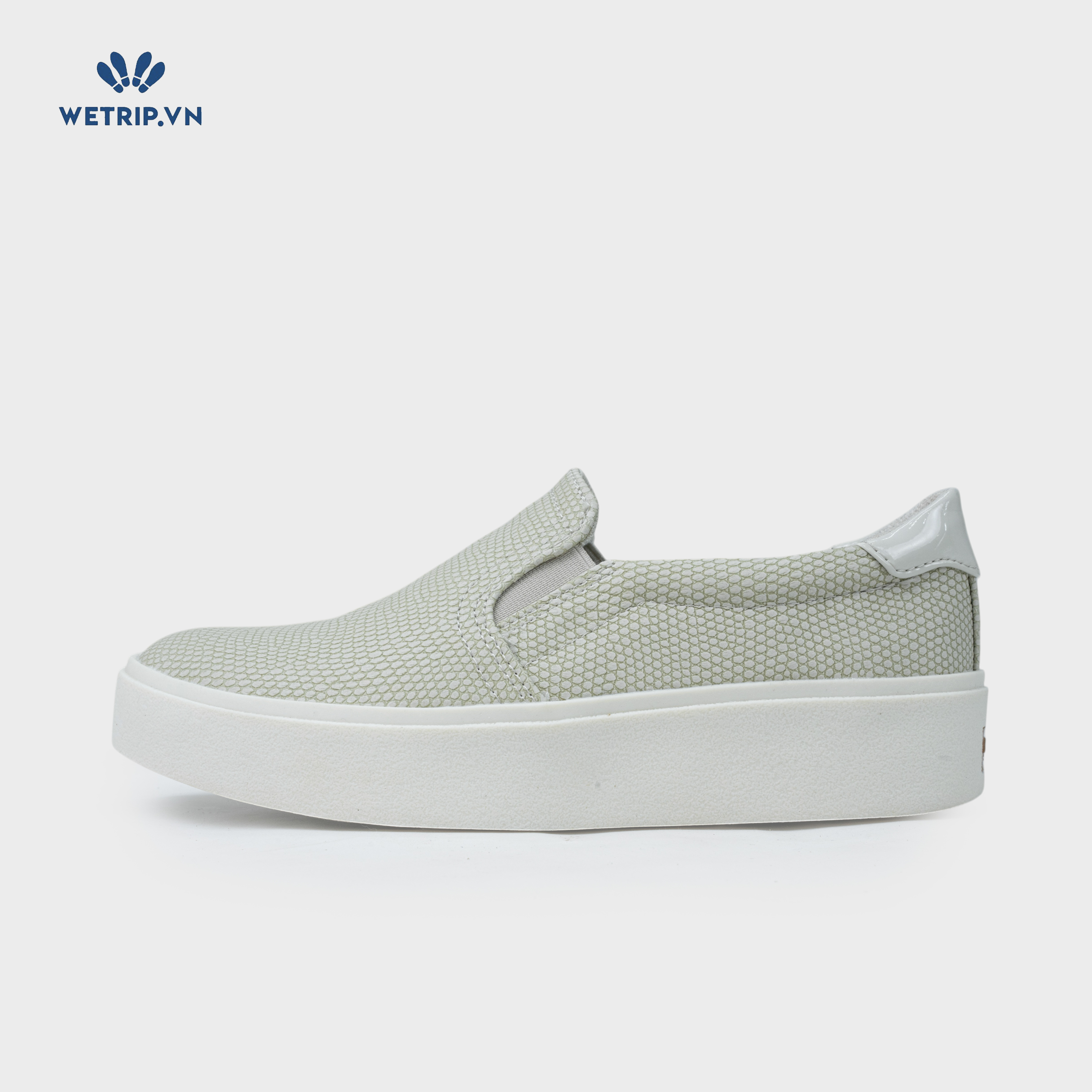 Slipon Dr.Sholl's (Da rắn, xanh nhạt) Mã SLO-DRS-012-F