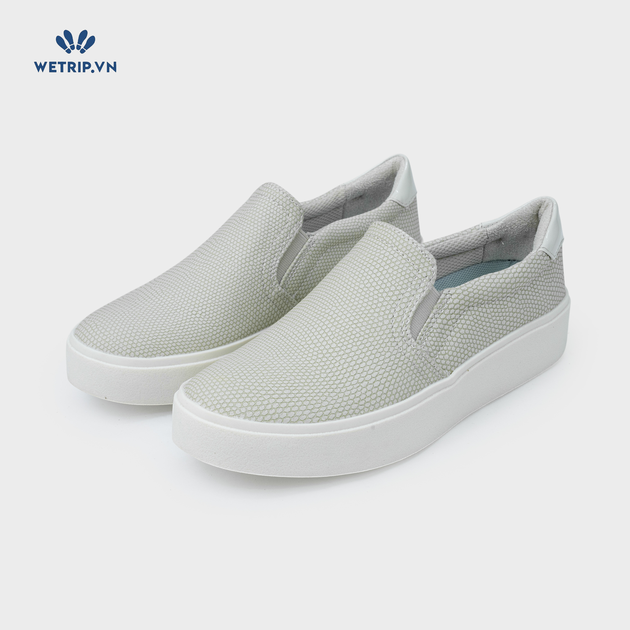 Slipon Dr.Sholl's (Da rắn, xanh nhạt) Mã SLO-DRS-012-F