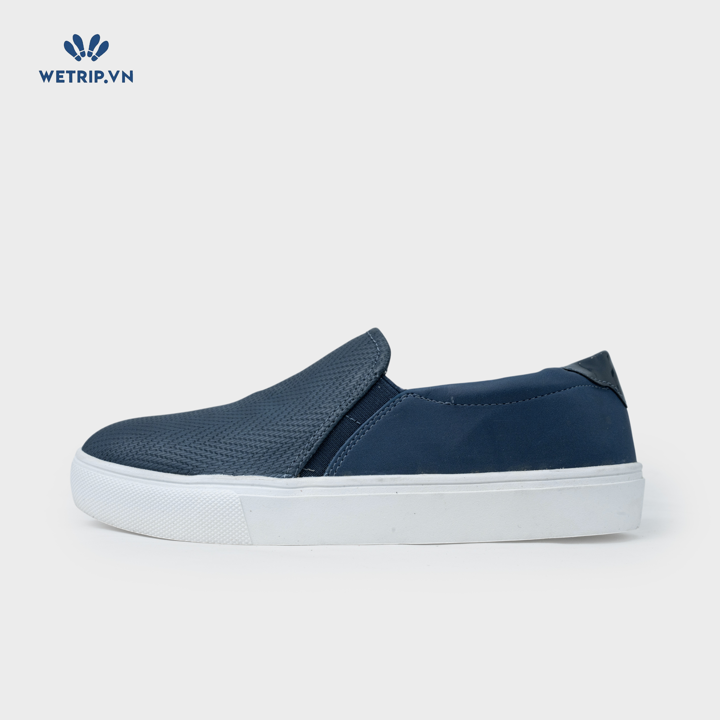 Slipon Dr.Sholl's (Xanh than, đế trắng) Mã SLO-DRS-013-K