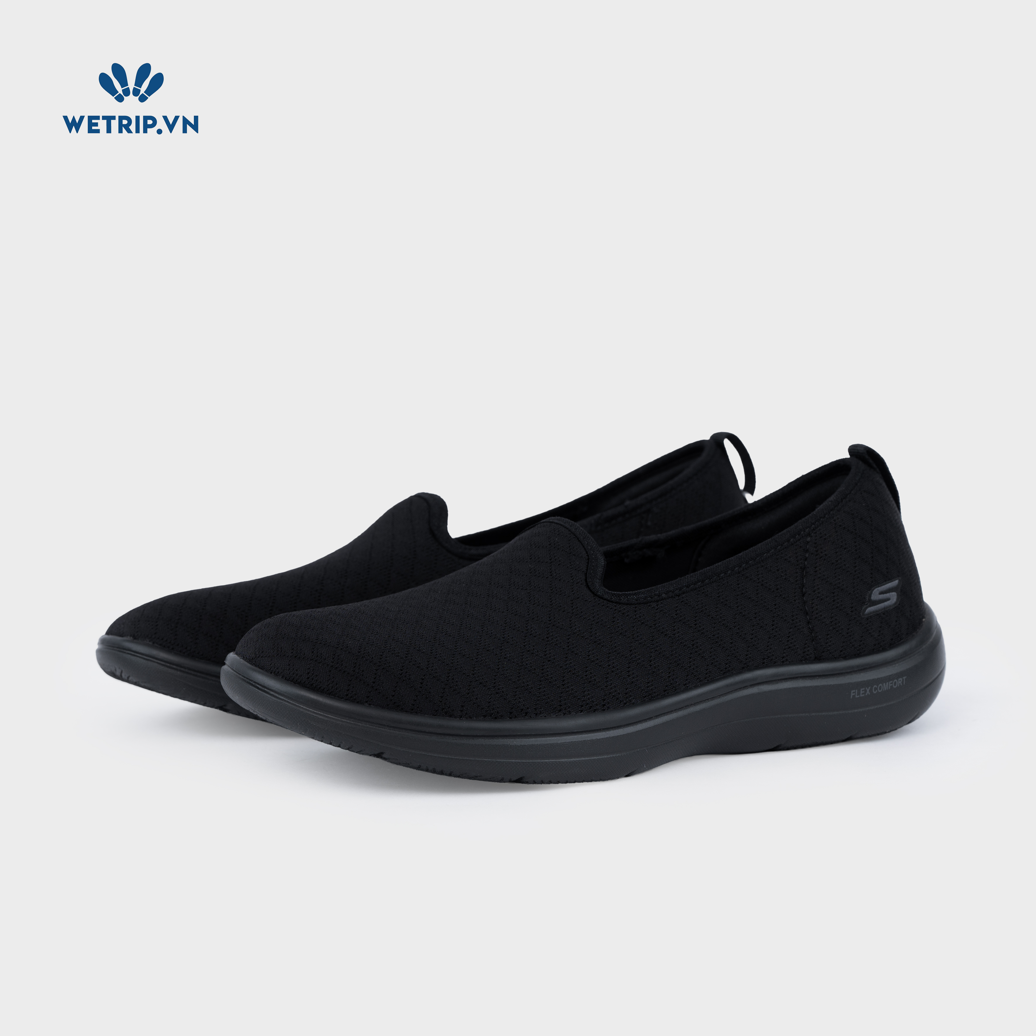 Slipon We_SKE (Vải đen) Mã SLO-SKE-015-A