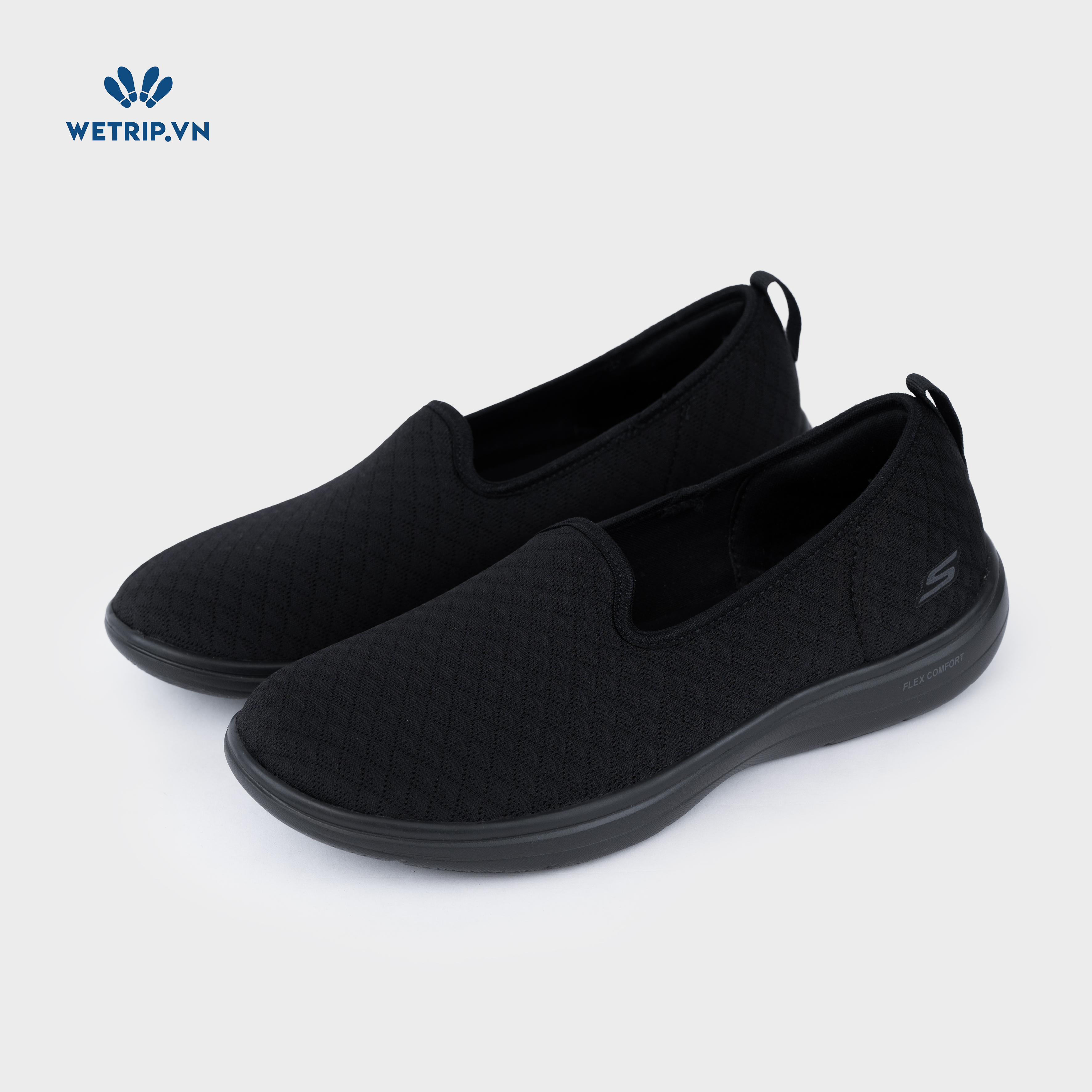 Slipon We_SKE (Vải đen) Mã SLO-SKE-015-A