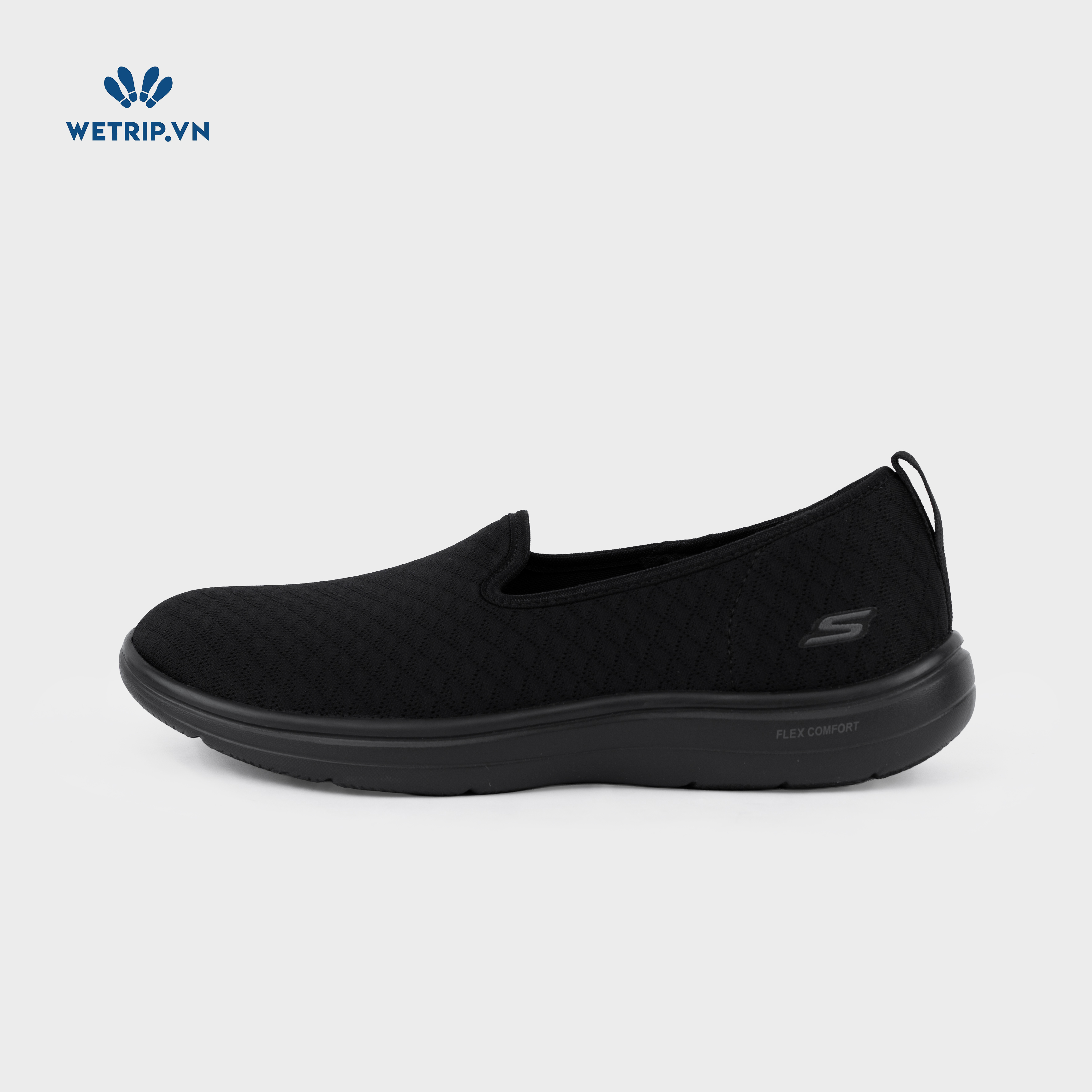 Slipon We_SKE (Vải đen) Mã SLO-SKE-015-A