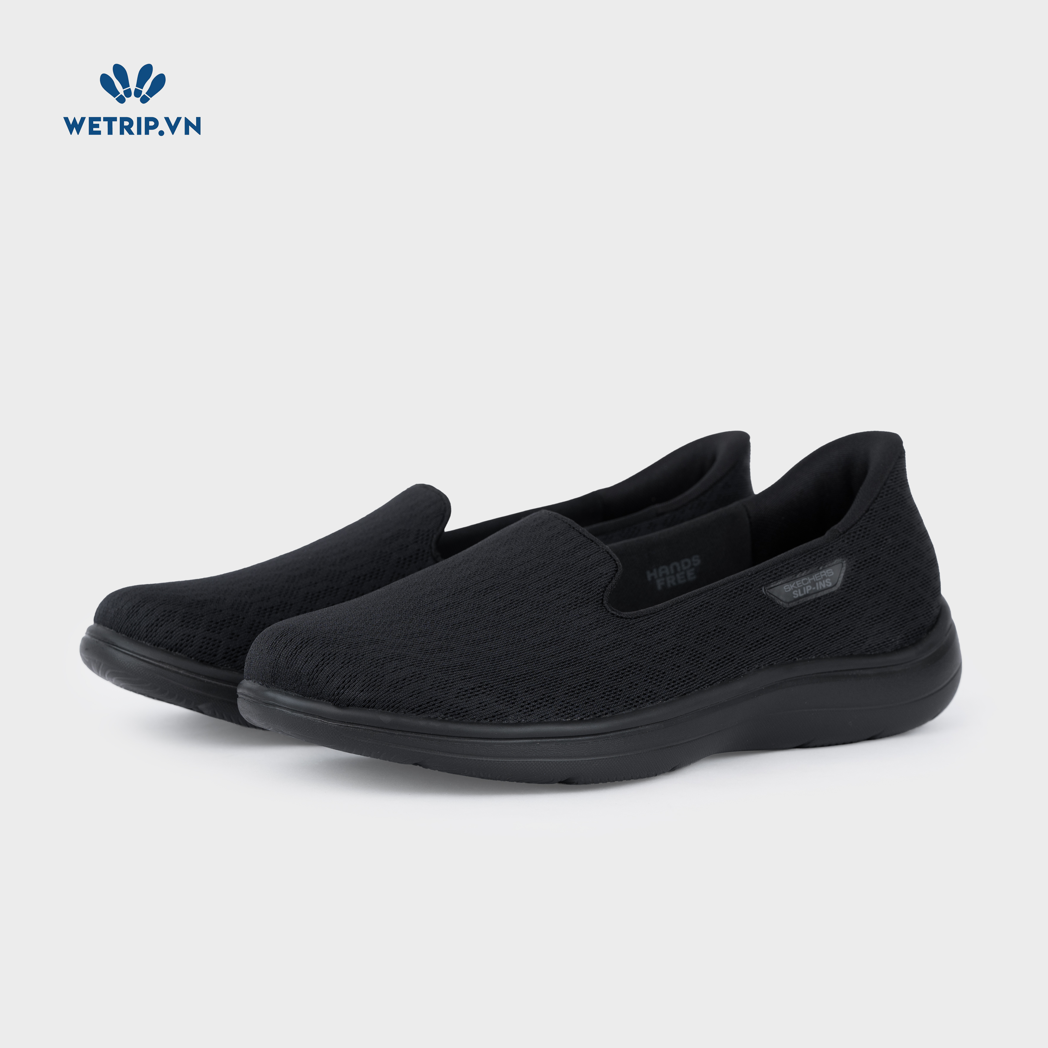 Slipon We_SKE (Vải đen) Mã SLO-SKE-018-A