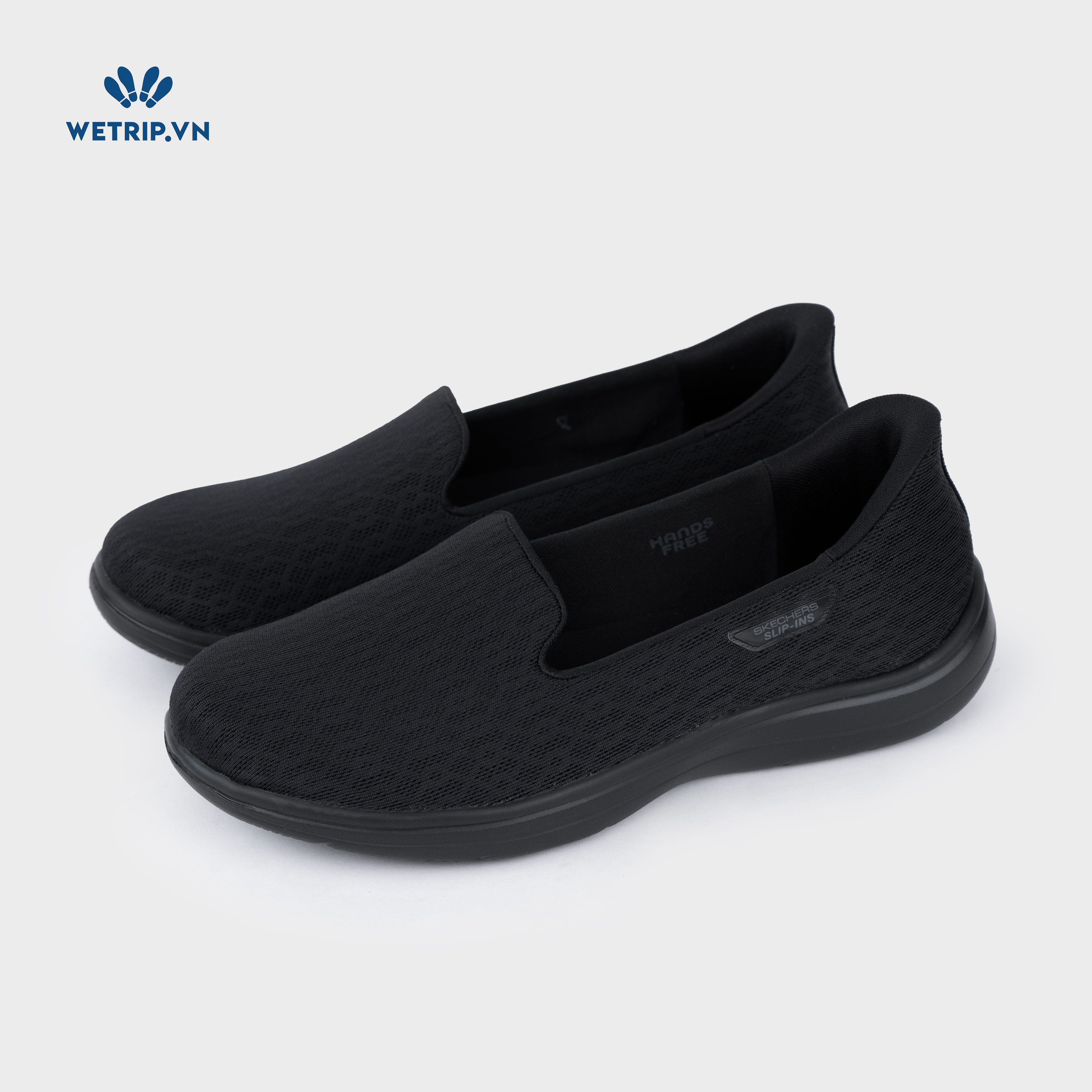 Slipon We_SKE (Vải đen) Mã SLO-SKE-018-A
