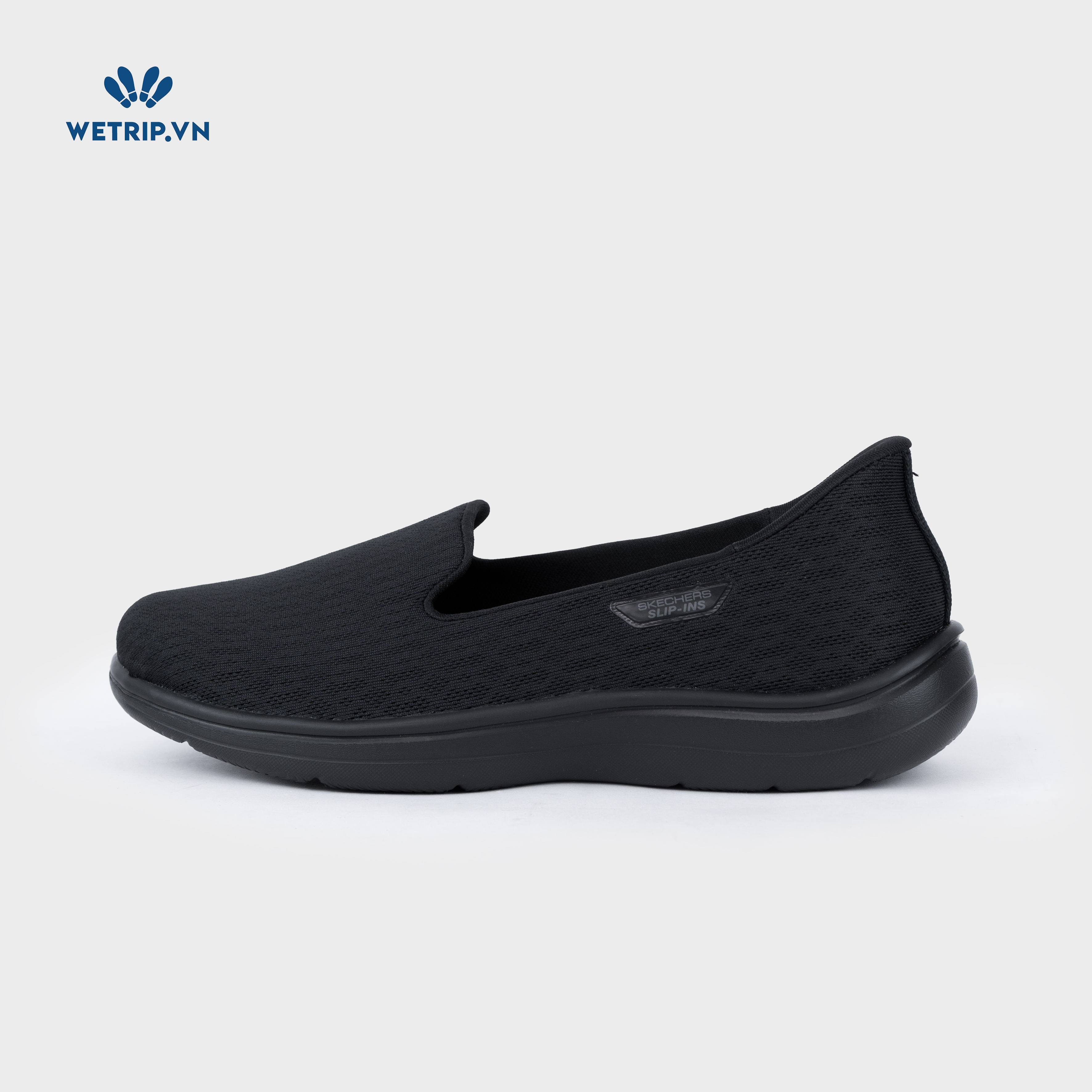 Slipon We_SKE (Vải đen) Mã SLO-SKE-018-A
