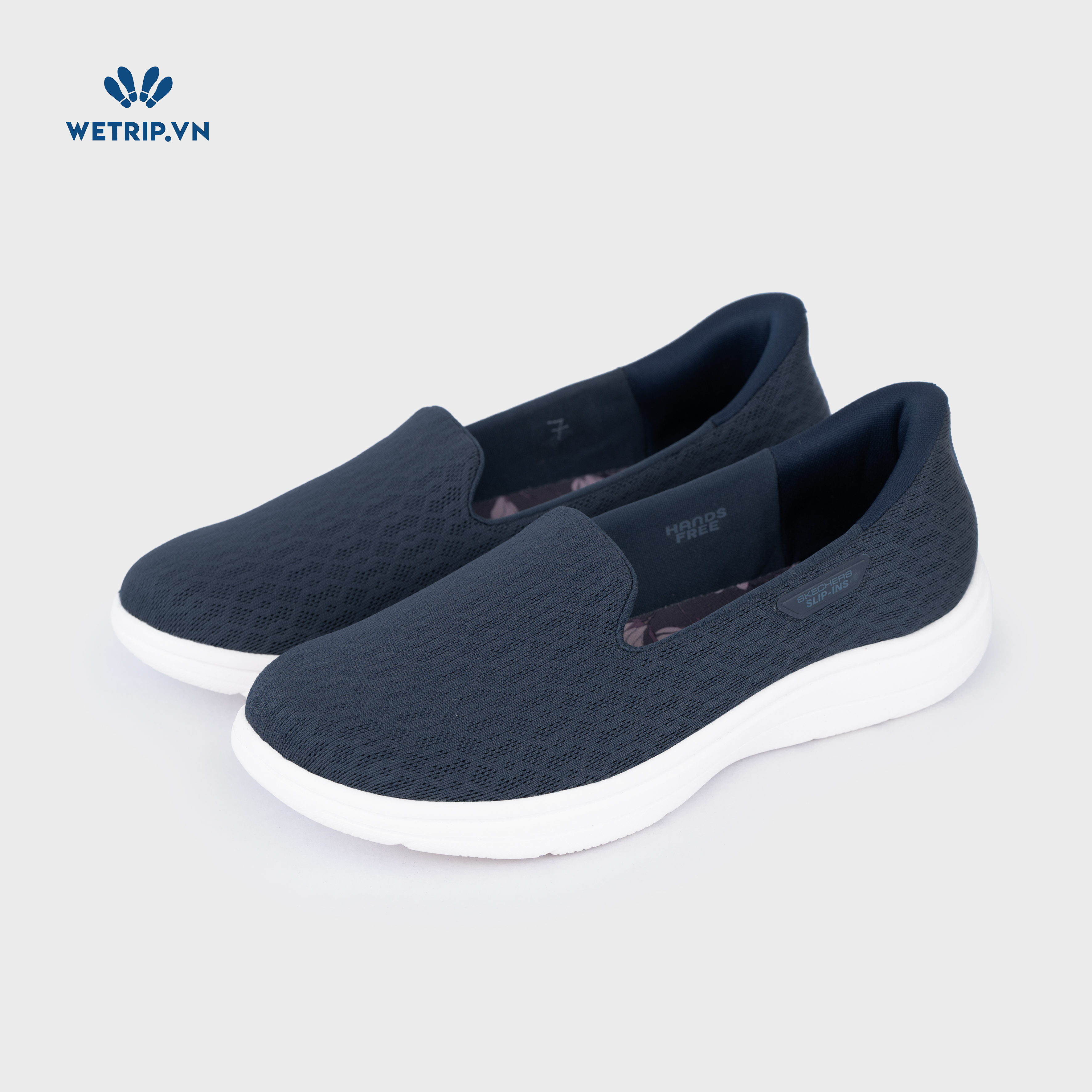 Slipon We_SKE (Xanh than đế trắng) Mã SLO-SKE-018-B