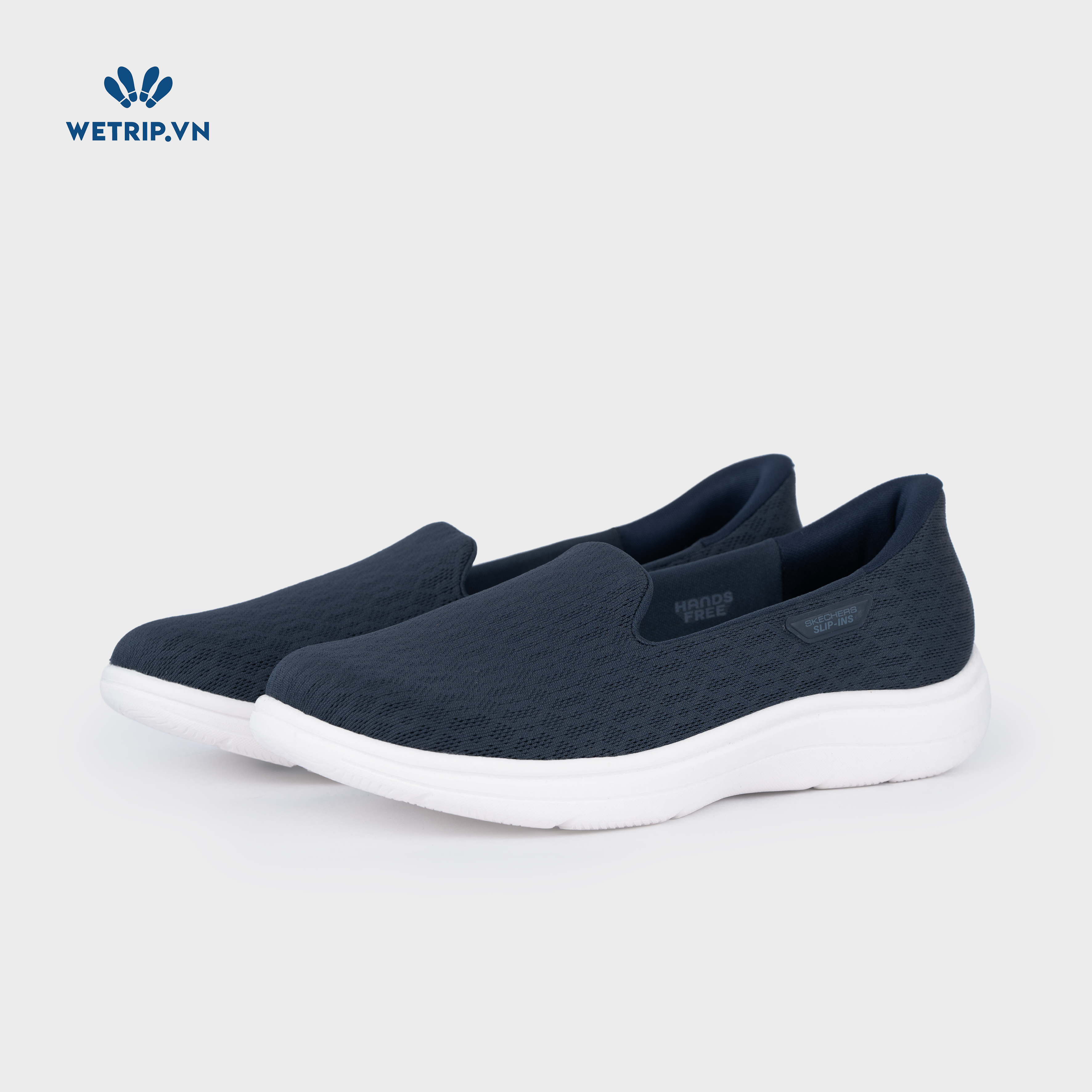 Slipon We_SKE (Xanh than đế trắng) Mã SLO-SKE-018-B
