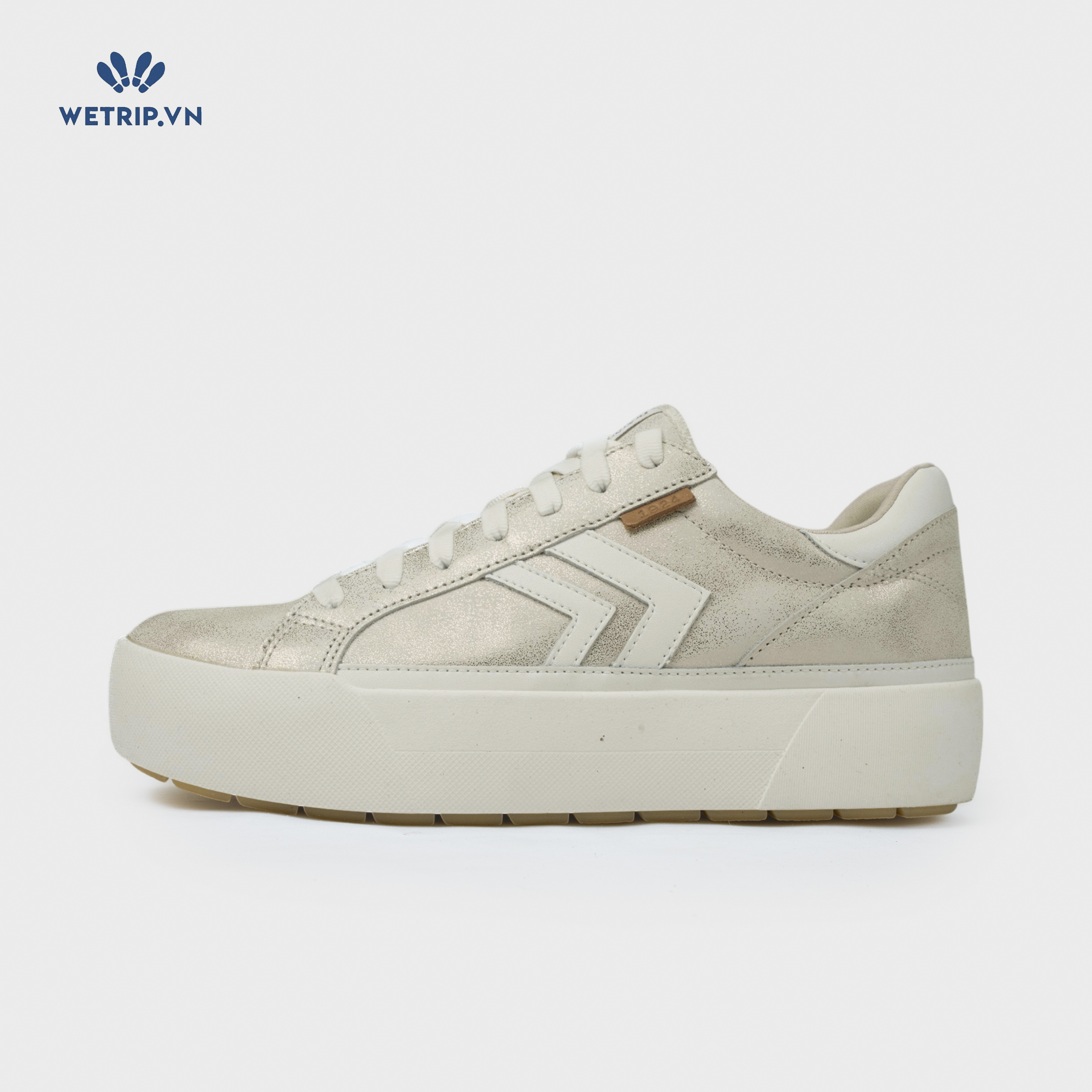Sneaker Dr.Sholl's (Da ánh vàng, đế trắng) Mã SN-DRS-030-A