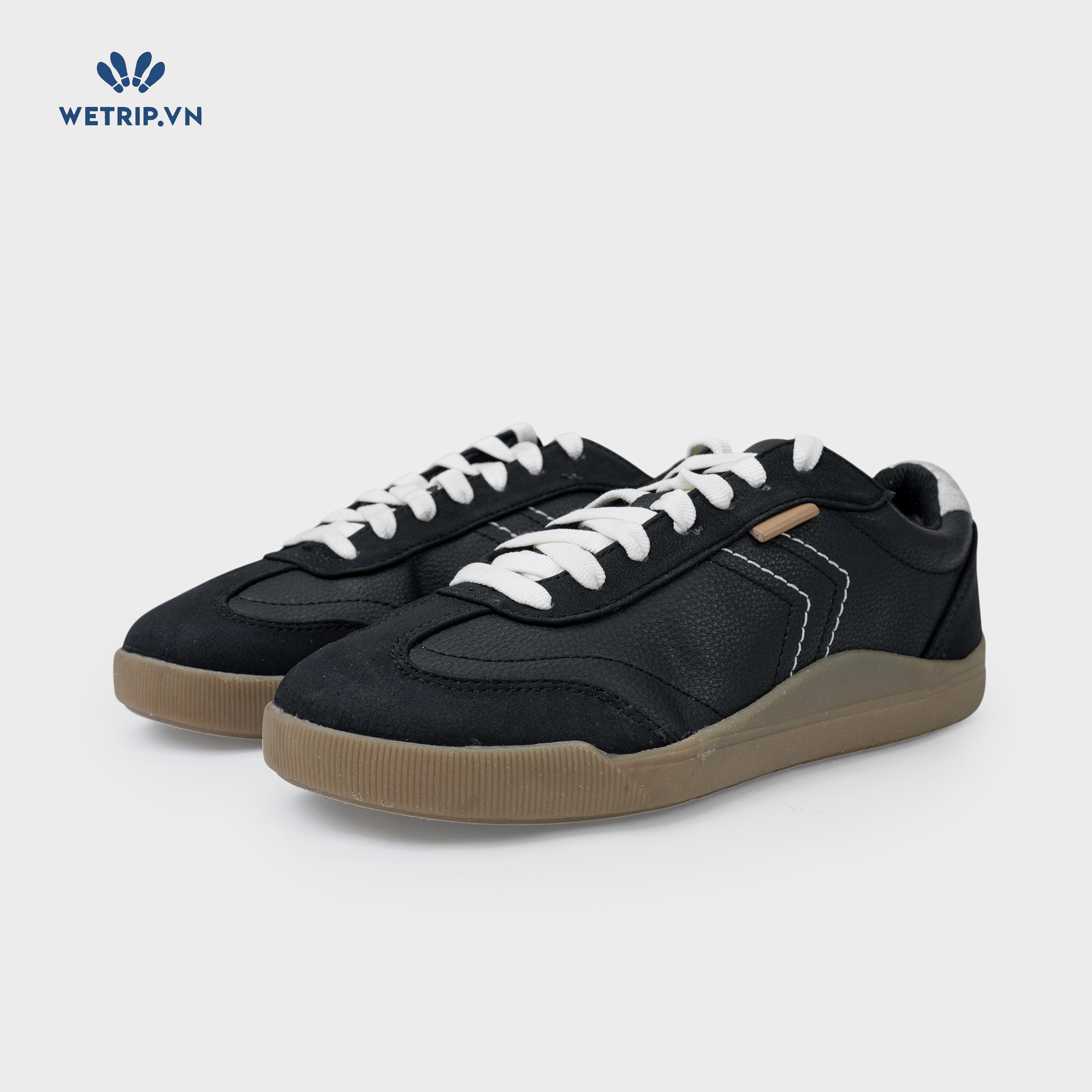 Sneaker Dr.Sholl's (Da đen, đế nâu) Mã SN-DRS-016-F