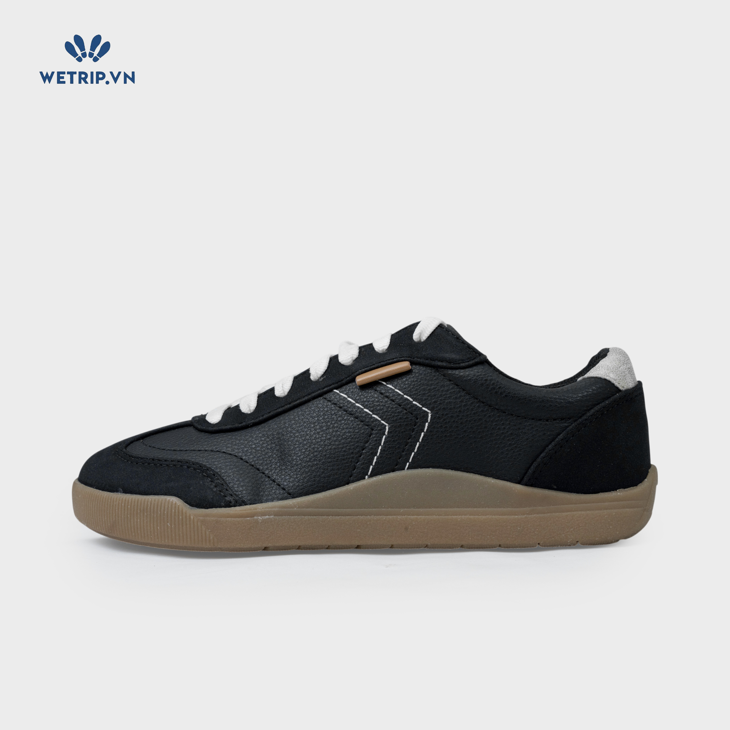 Sneaker Dr.Sholl's (Da đen, đế nâu) Mã SN-DRS-016-F